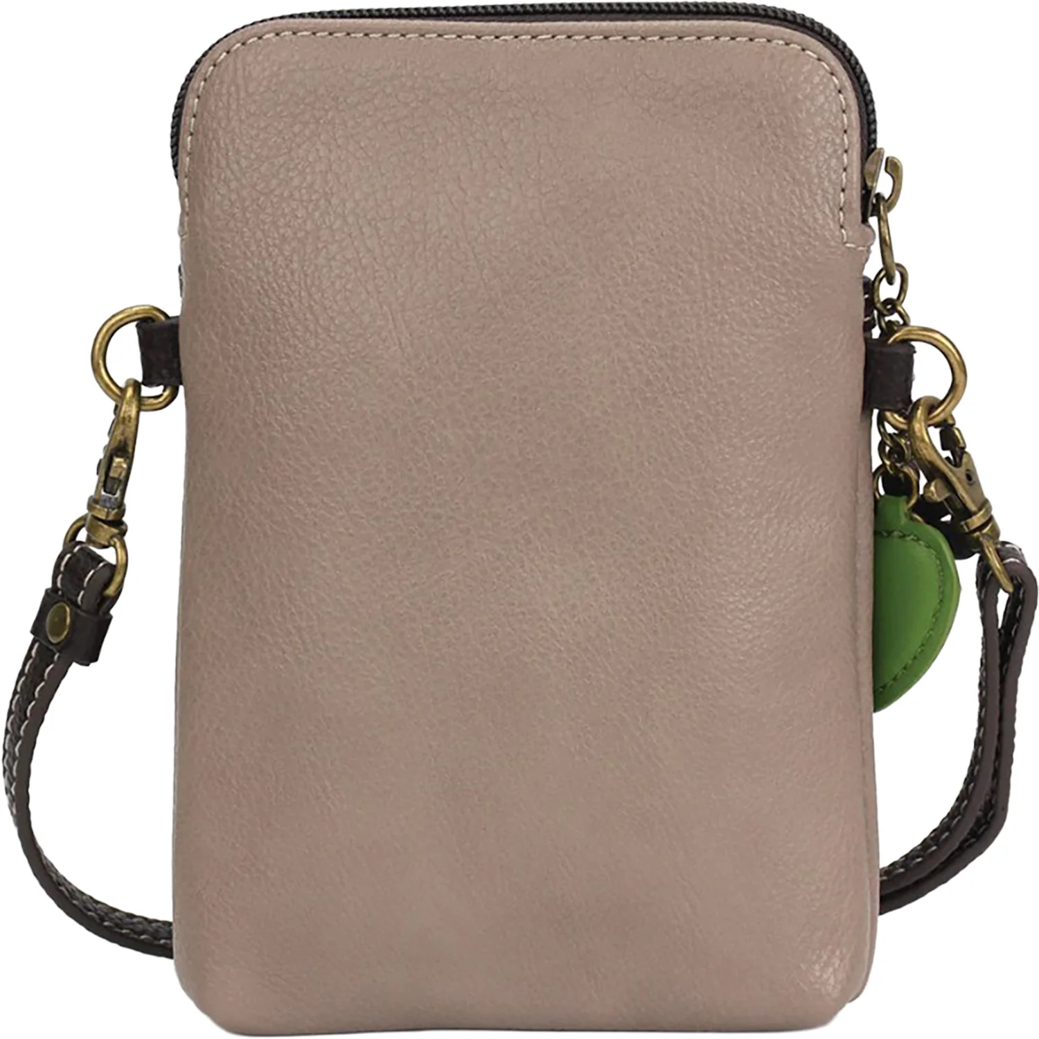 Chala Calla Lily Cellphone Crossbody Handbag Warm Gray - Image 3