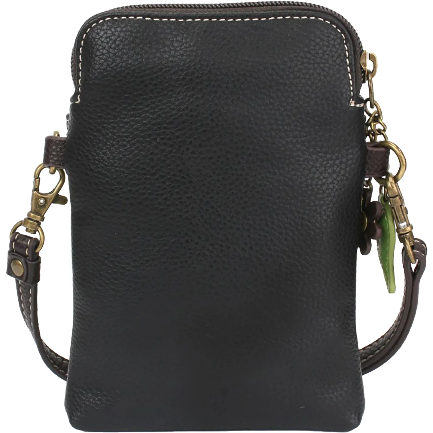 Chala Chickadee Cellphone Crossbody Handbag Green - Image 3