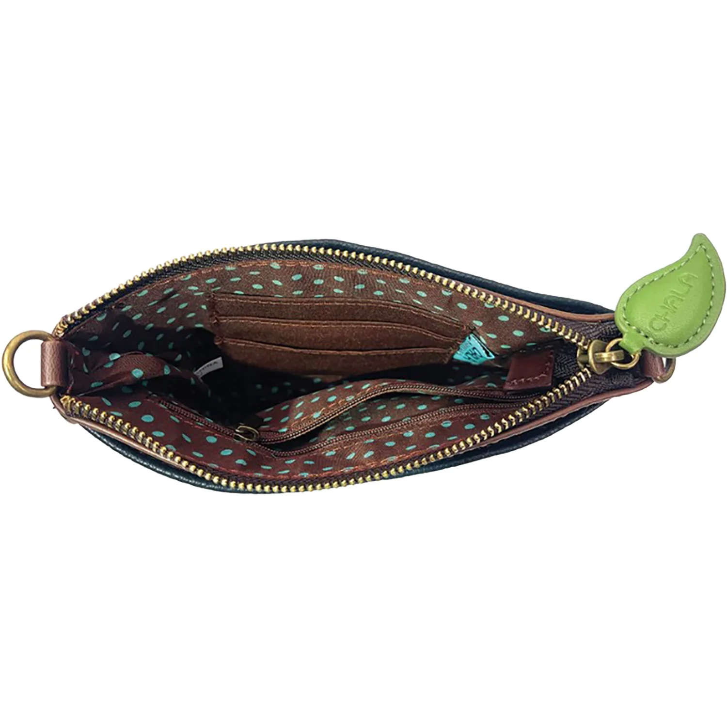 Chala Dragonfly Lasercut Mini Crossbody Handbag Black - Image 2