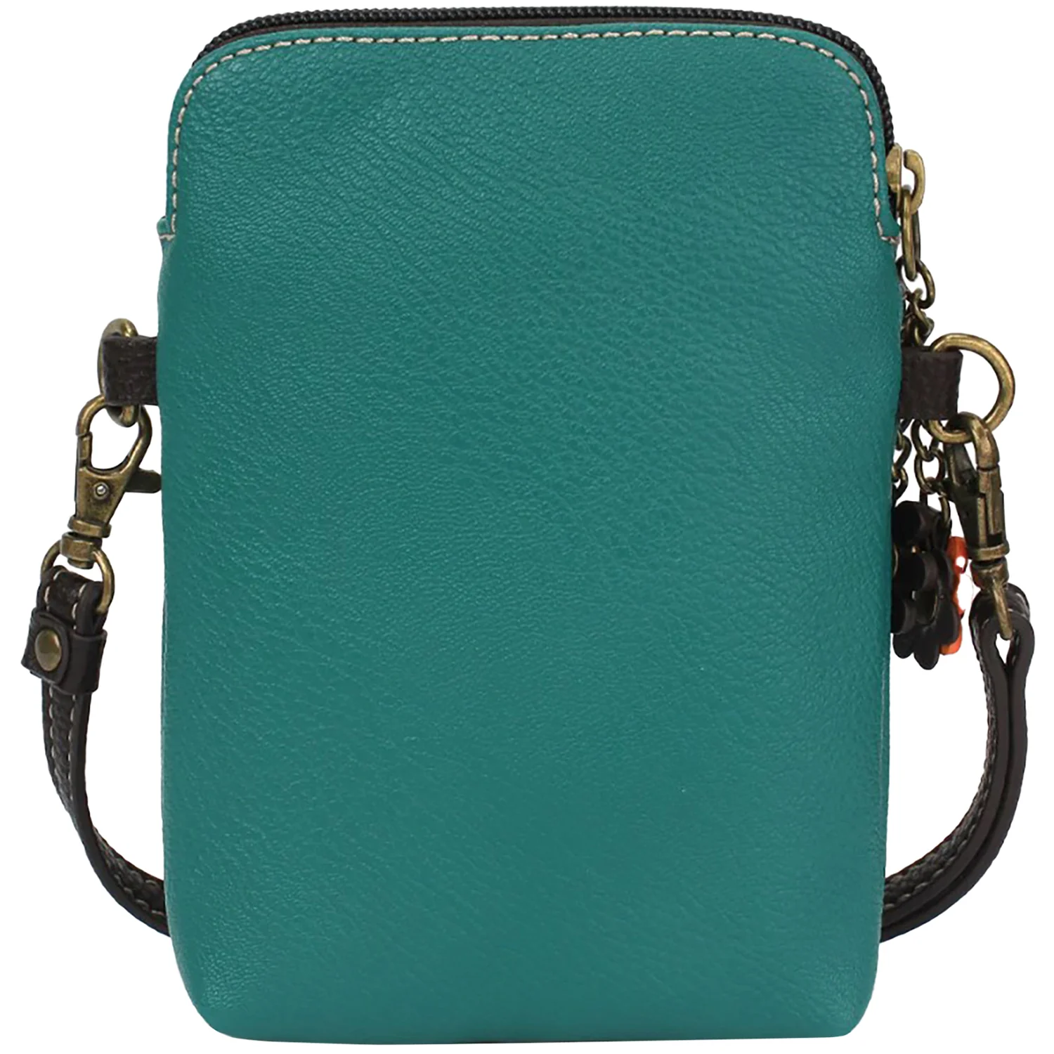 Chala Gnome Cellphone Crossbody Handbag Turquoise - Image 3