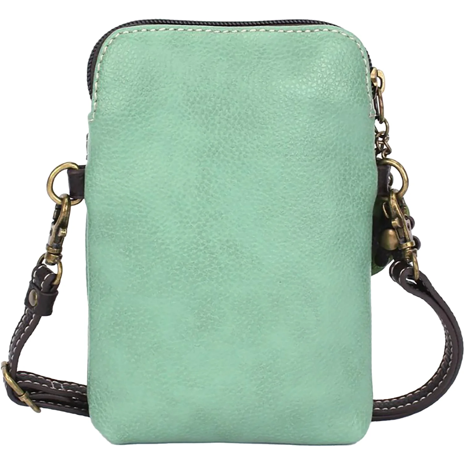 Chala Ladybug Cellphone Crossbody Handbag Teal - Image 3