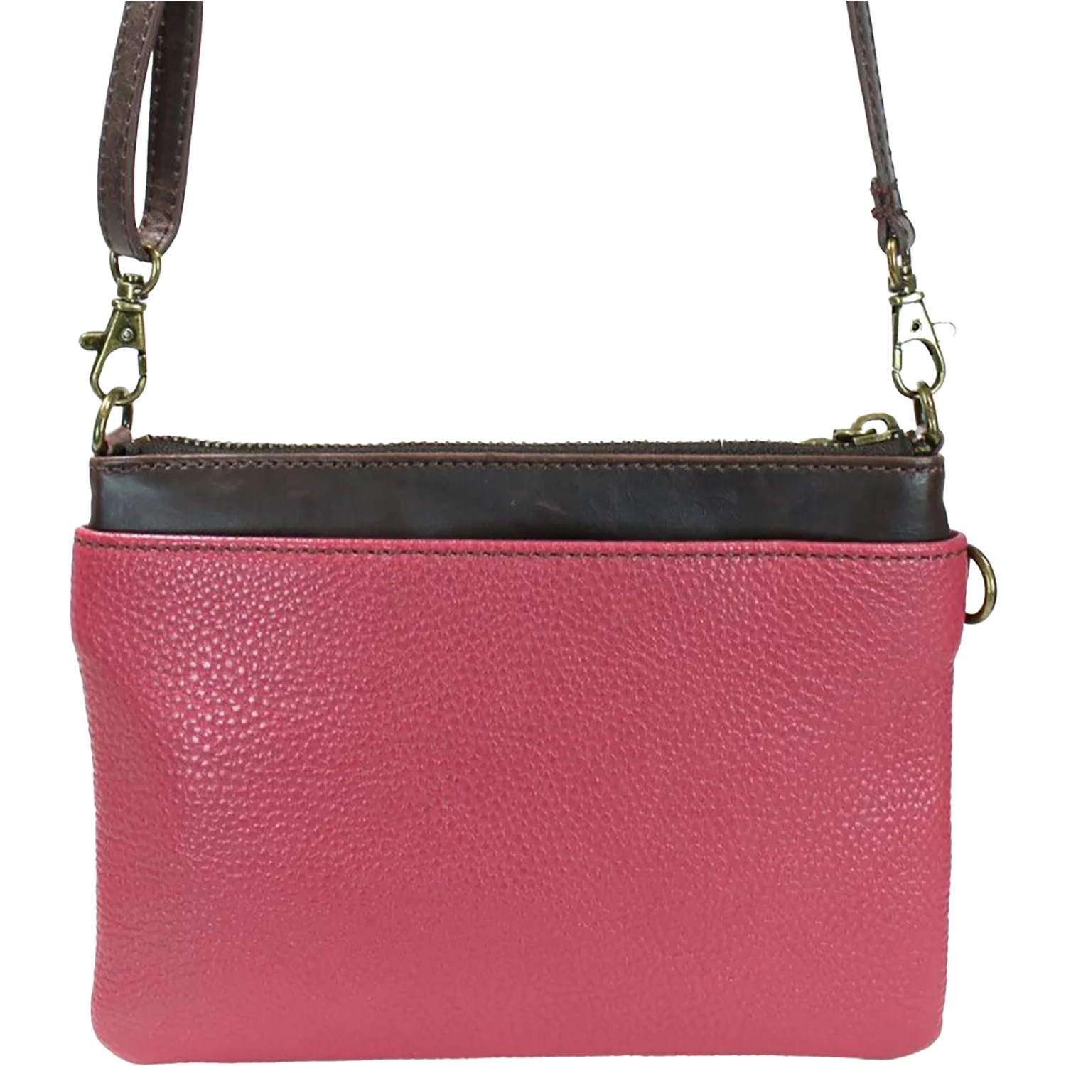 Chala Owl Mini Crossbody Handbag Dark Pink - Image 3