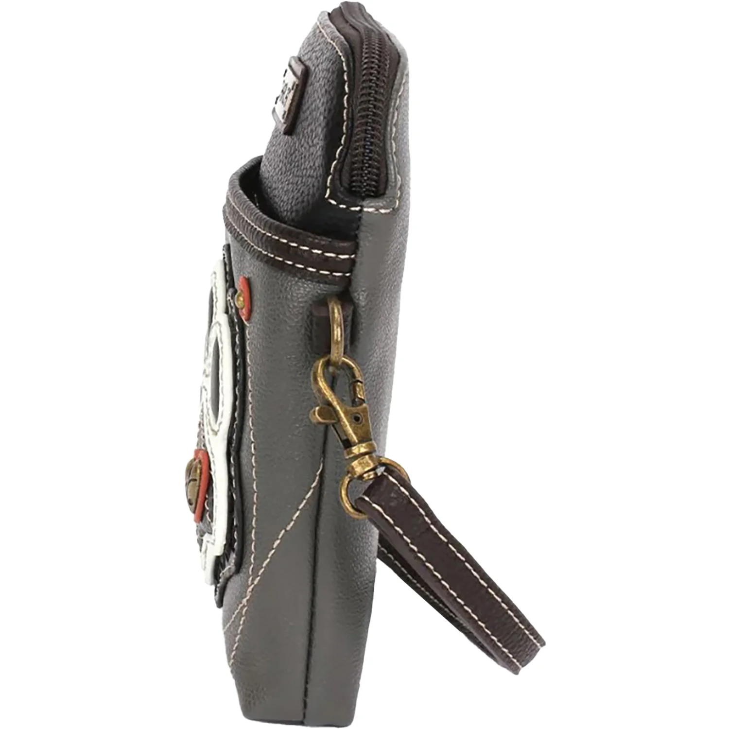 Chala Paw Cellphone Crossbody Purses & Handbags Grey - Image 4