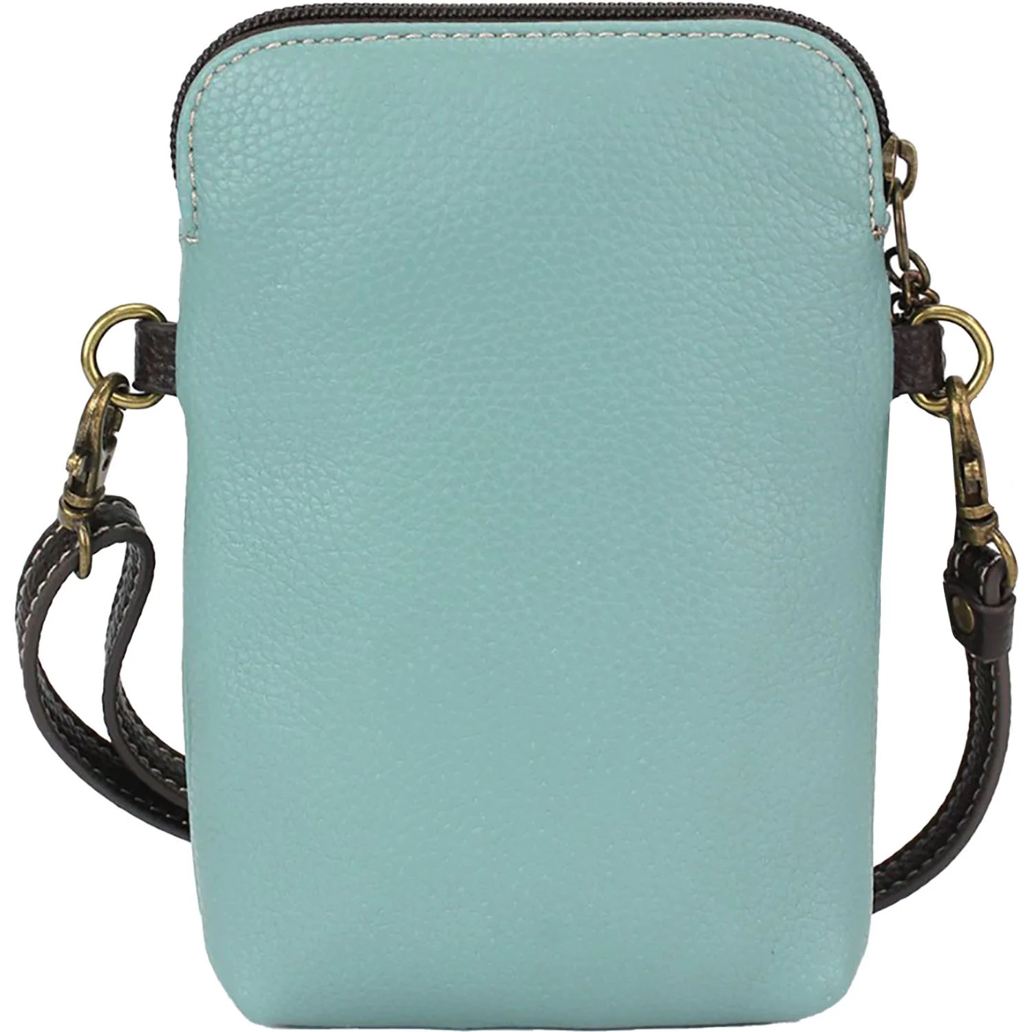 Chala Poodle Cellphone Crossbody Handbag Blue - Image 2