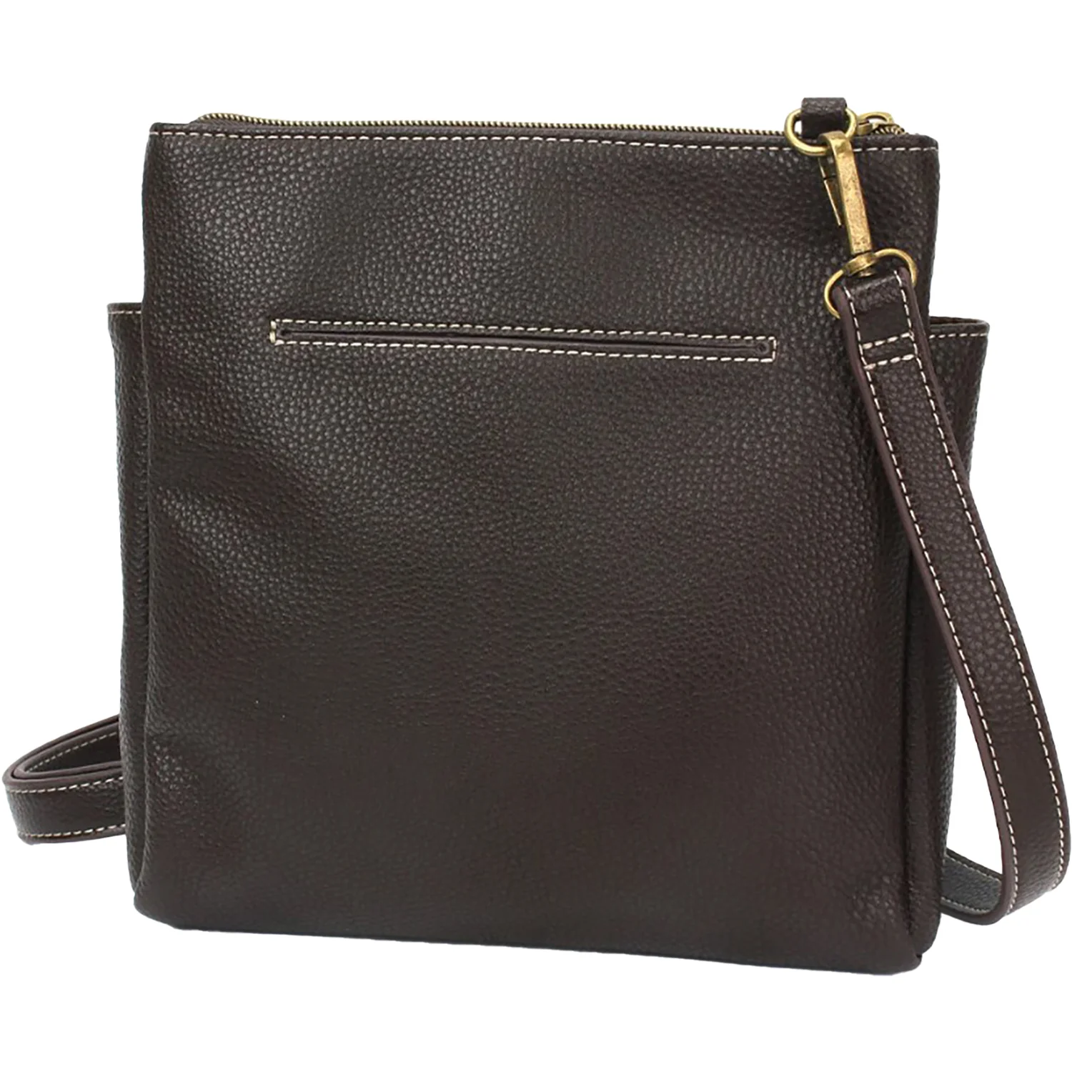 Chala Sunflower Merry Messenger Handbag Dark Brown - Image 3
