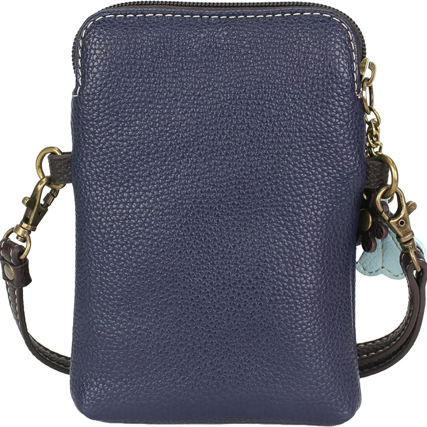 Chala Turtle Cell Phone Crossbody Handbag Navy - Image 3