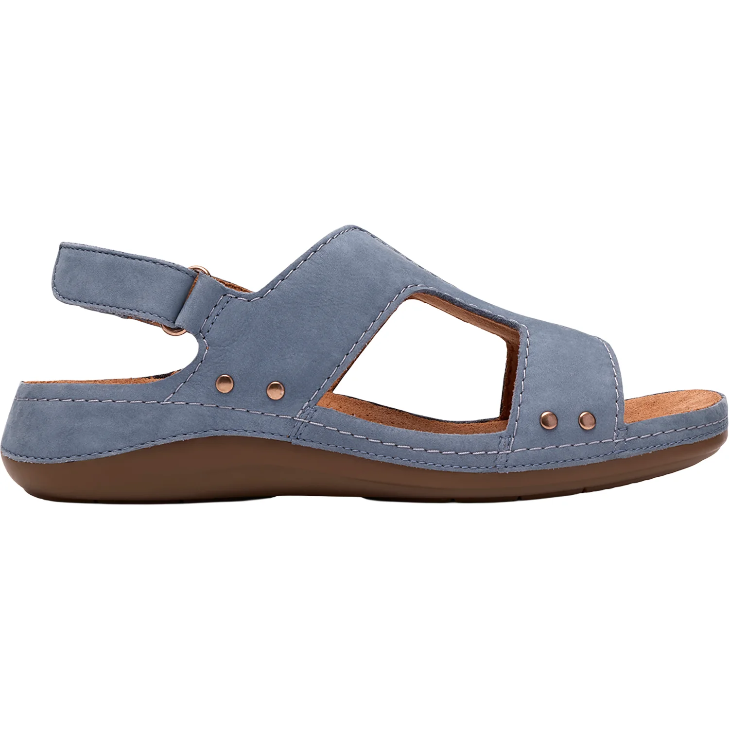 Clarks Cecily Sun Women's Sandals Denim Blue Nubuck