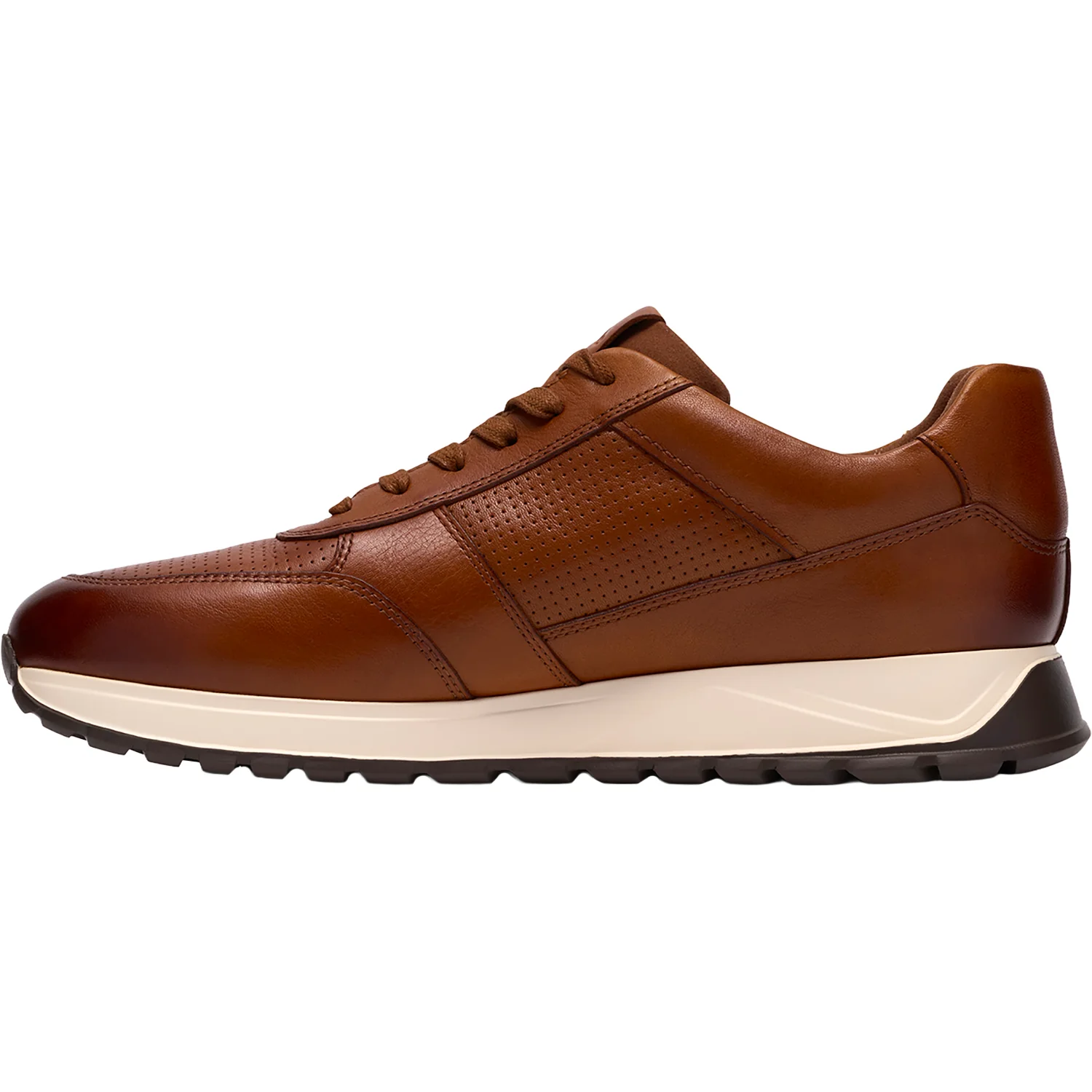 Clarks Radwell Tie Men's Casual Shoes Tan Leather - Image 3