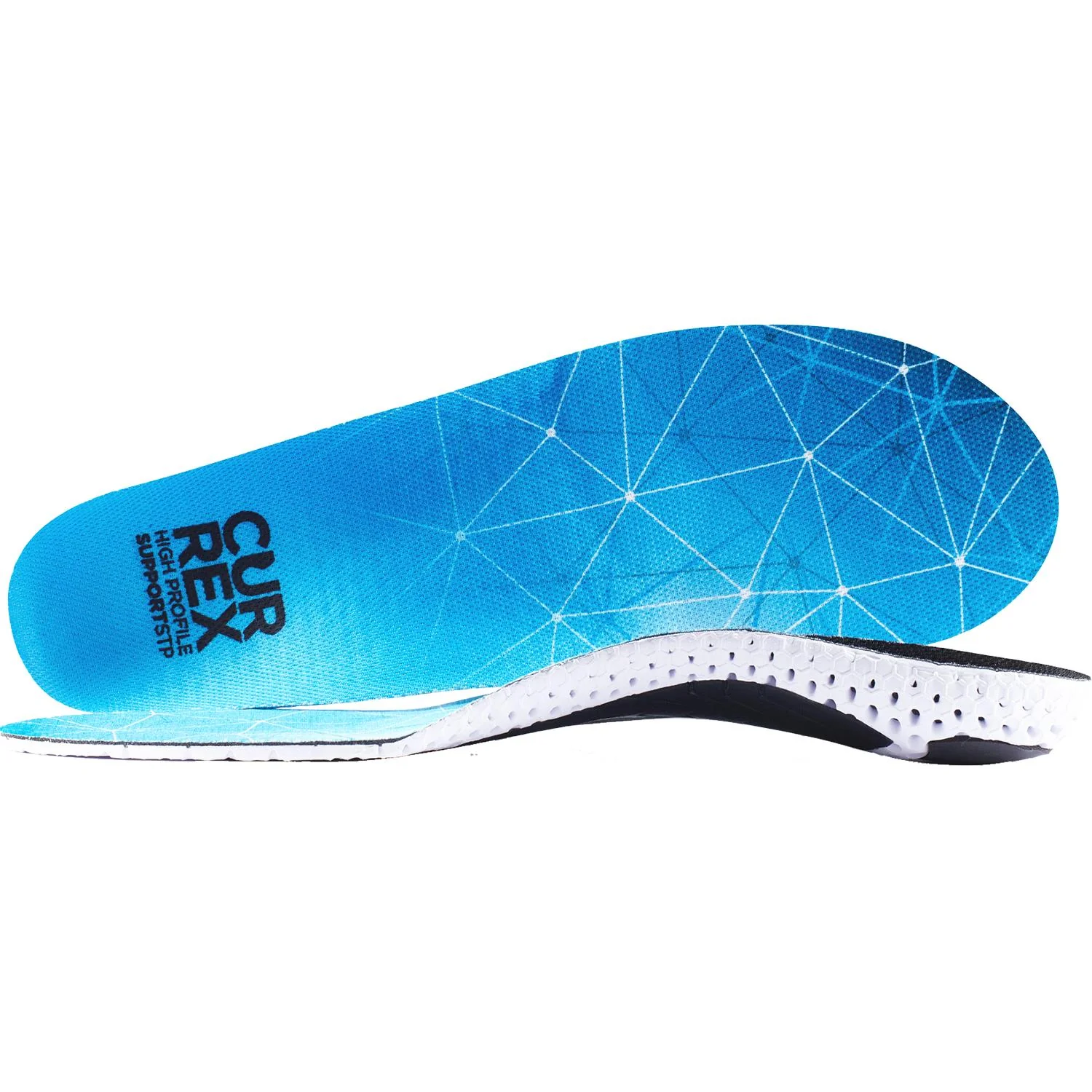 Currex Support STP High Arch Unisex Insoles Blue - Image 4