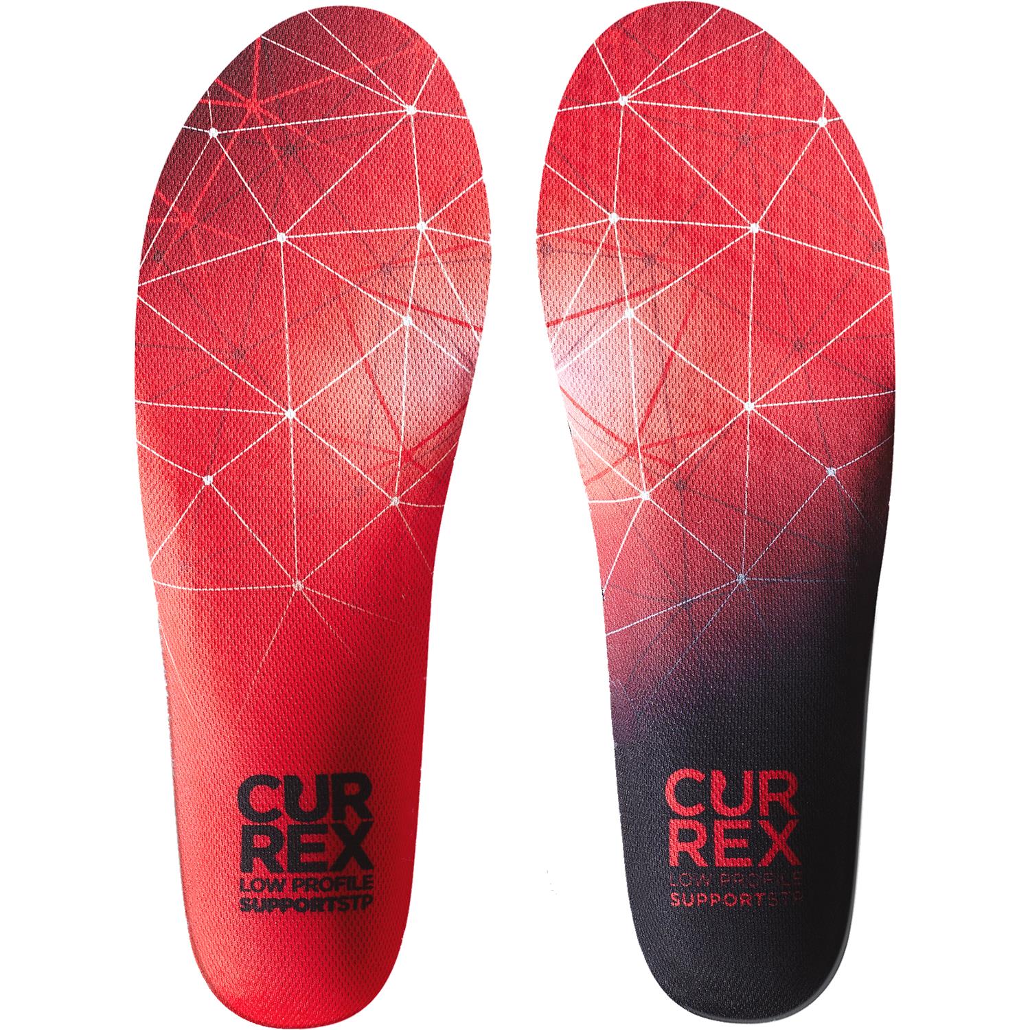 Currex Support STP Low Arch Unisex Insoles Red