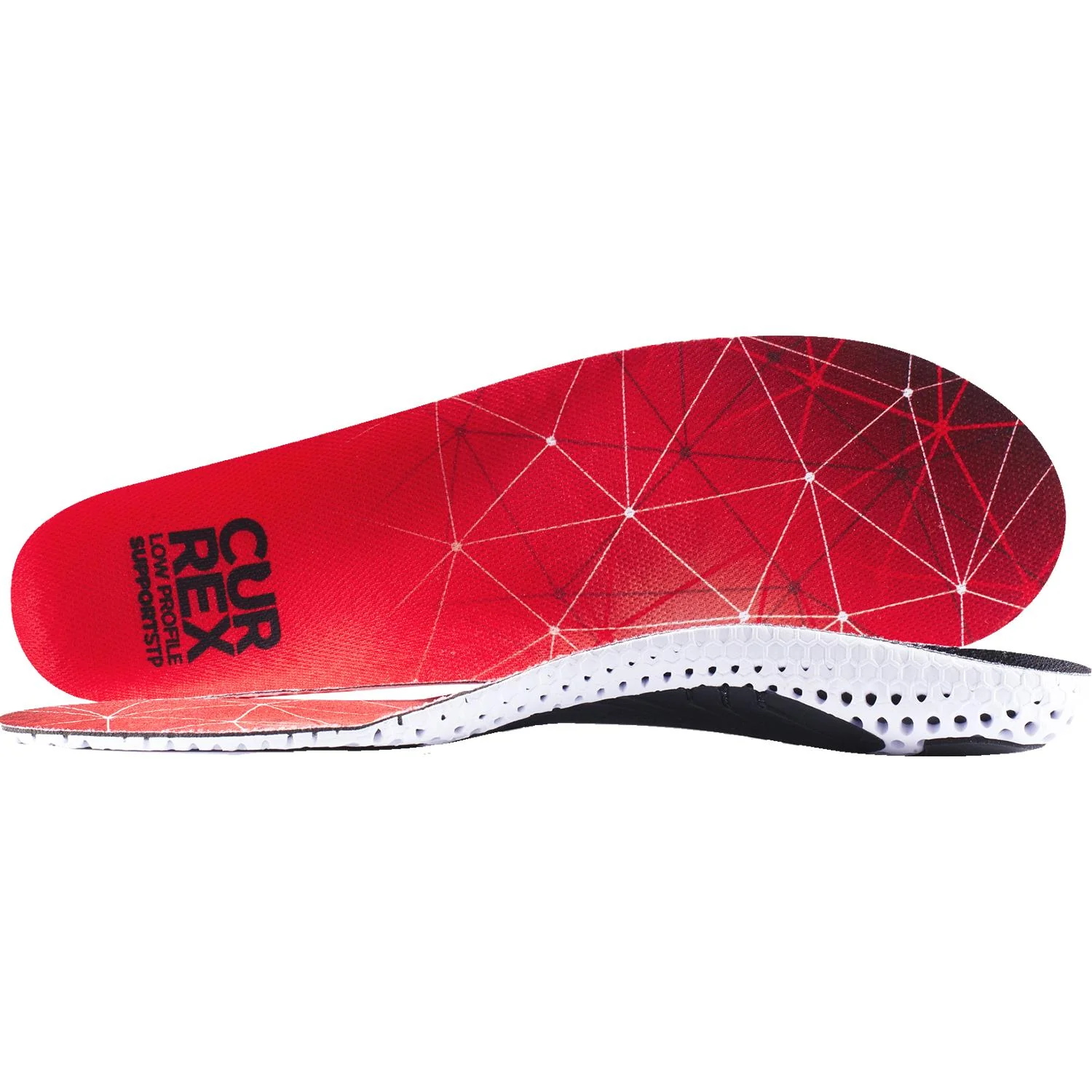 Currex Support STP Low Arch Unisex Insoles Red - Image 4