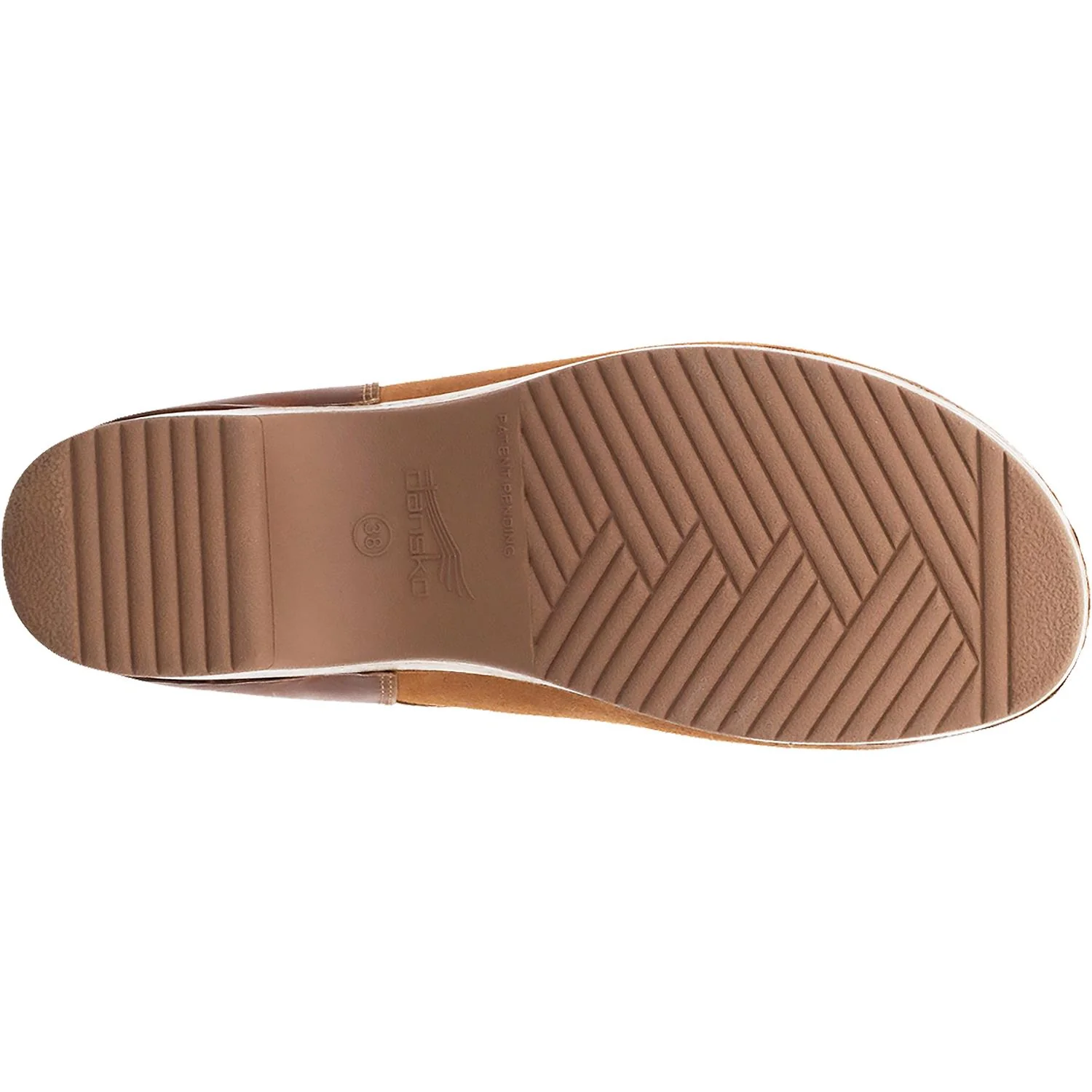 Dansko Brenna Women's Clogs Tan Burnished Suede - Image 4
