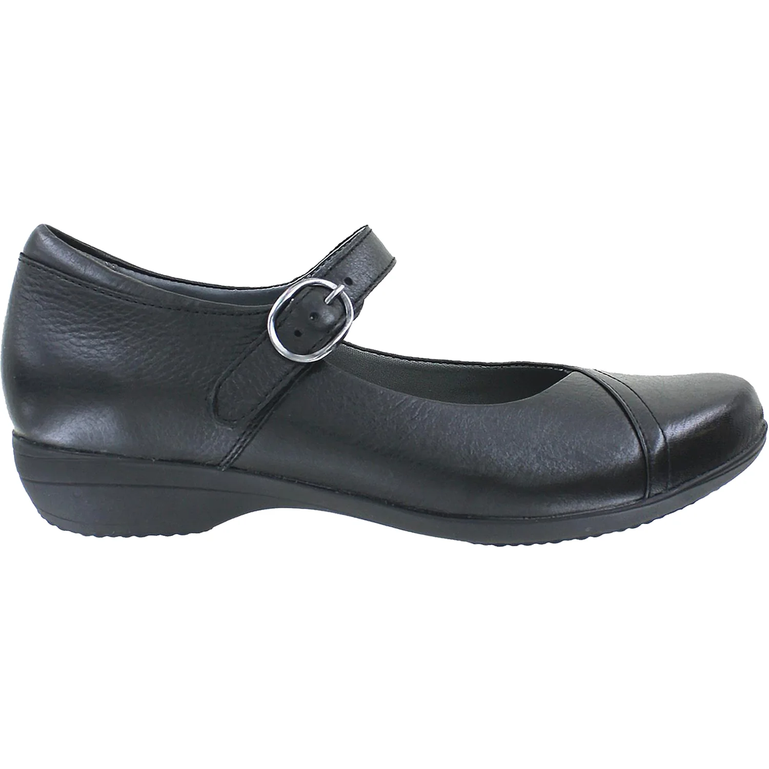 Dansko Fawna Women's Mary Janes Black Milled Nappa Leather