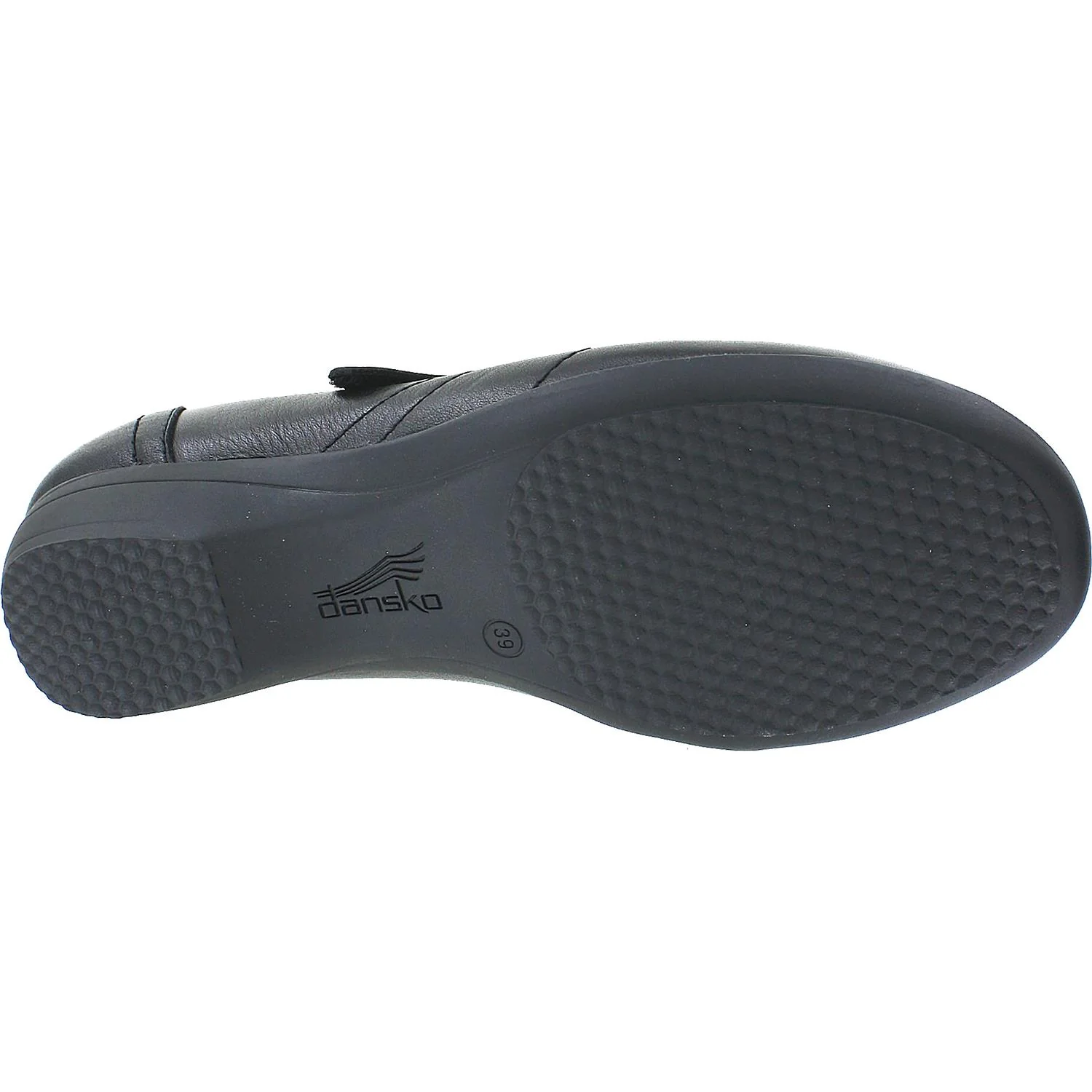 Dansko Franny Women's Slip Ons Loafers Black Milled Leather - Image 4