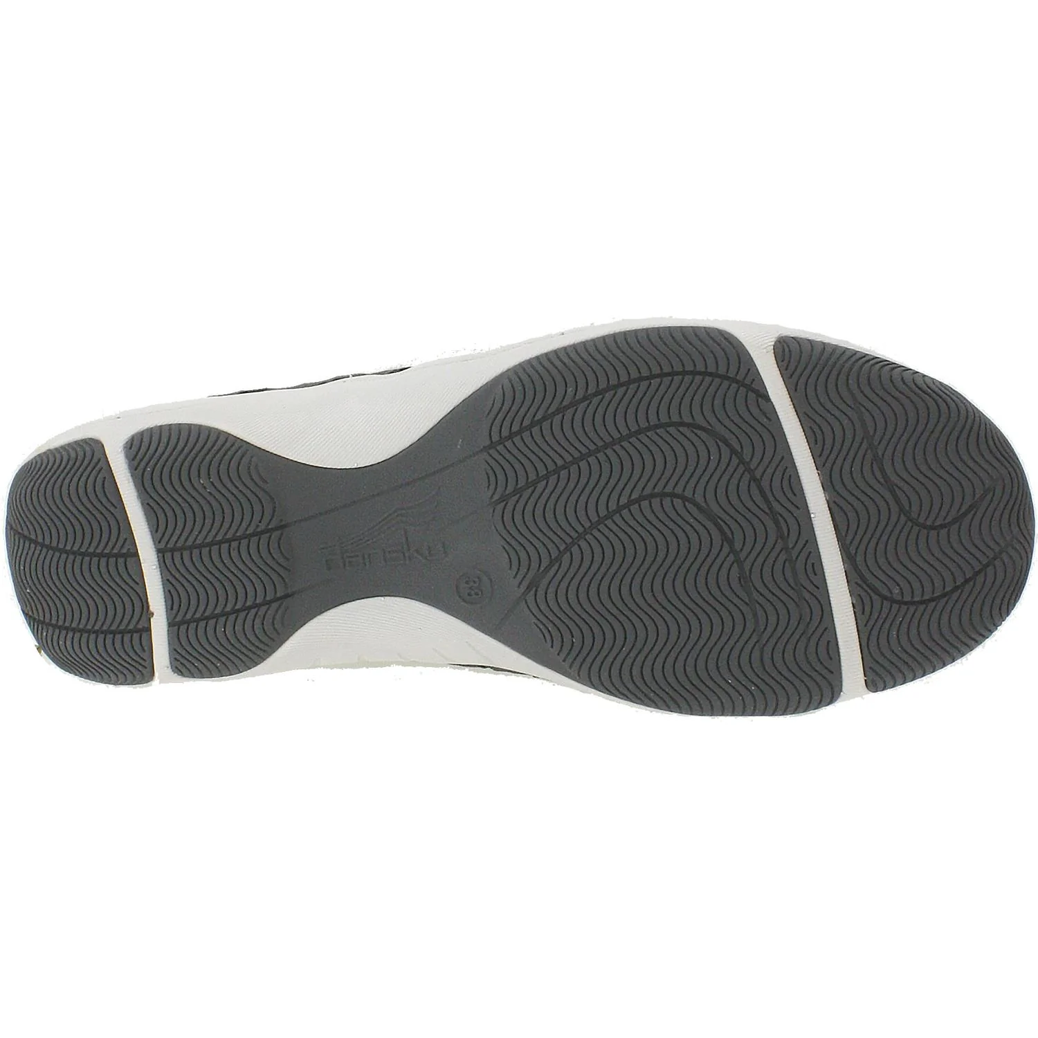 Dansko Honor Women's Shoes Charcoal/Metallic Suede - Image 4