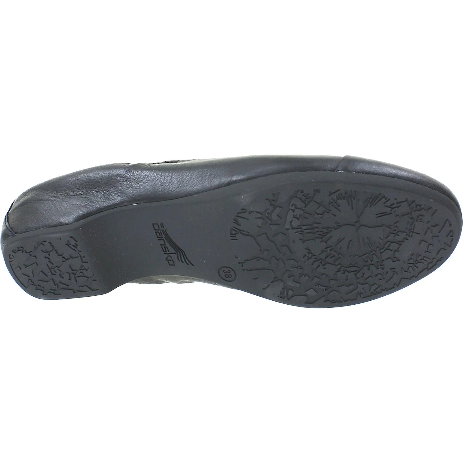 Dansko Lisanne Women's Ballerina Flats Black Milled Nappa Leather - Image 4