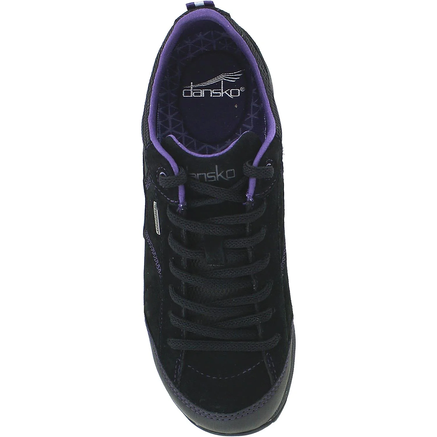 Dansko Paisley - Waterproof Women's Walking Shoes Black Suede - Image 2