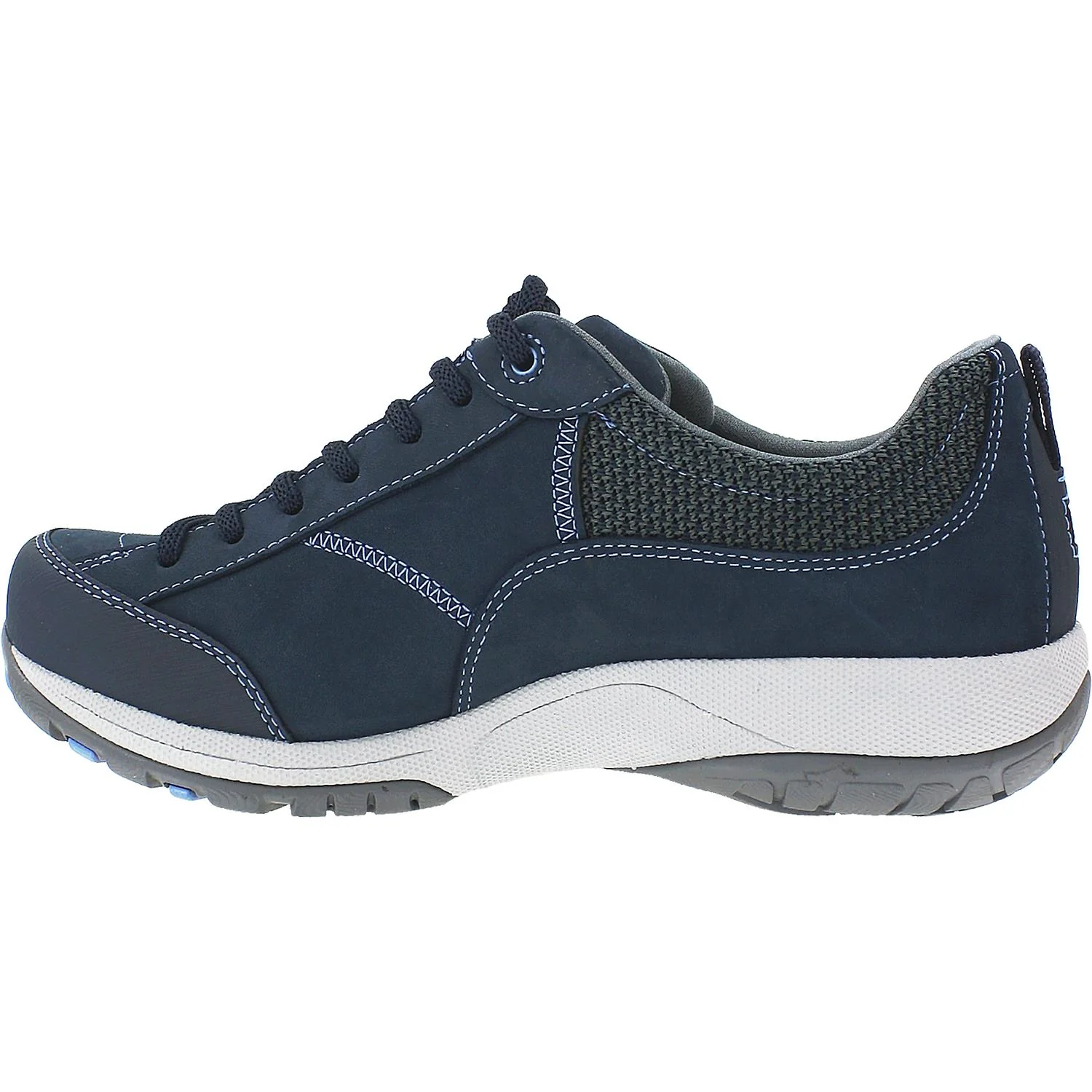 Dansko Paisley Women's Waterproof Shoes Navy Milled Nubuck - Image 3