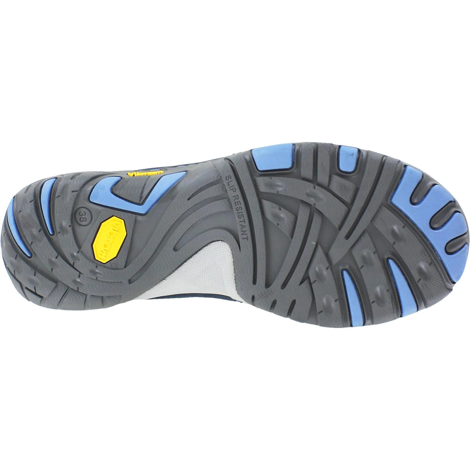 Dansko Paisley Women's Waterproof Shoes Navy Milled Nubuck - Image 4