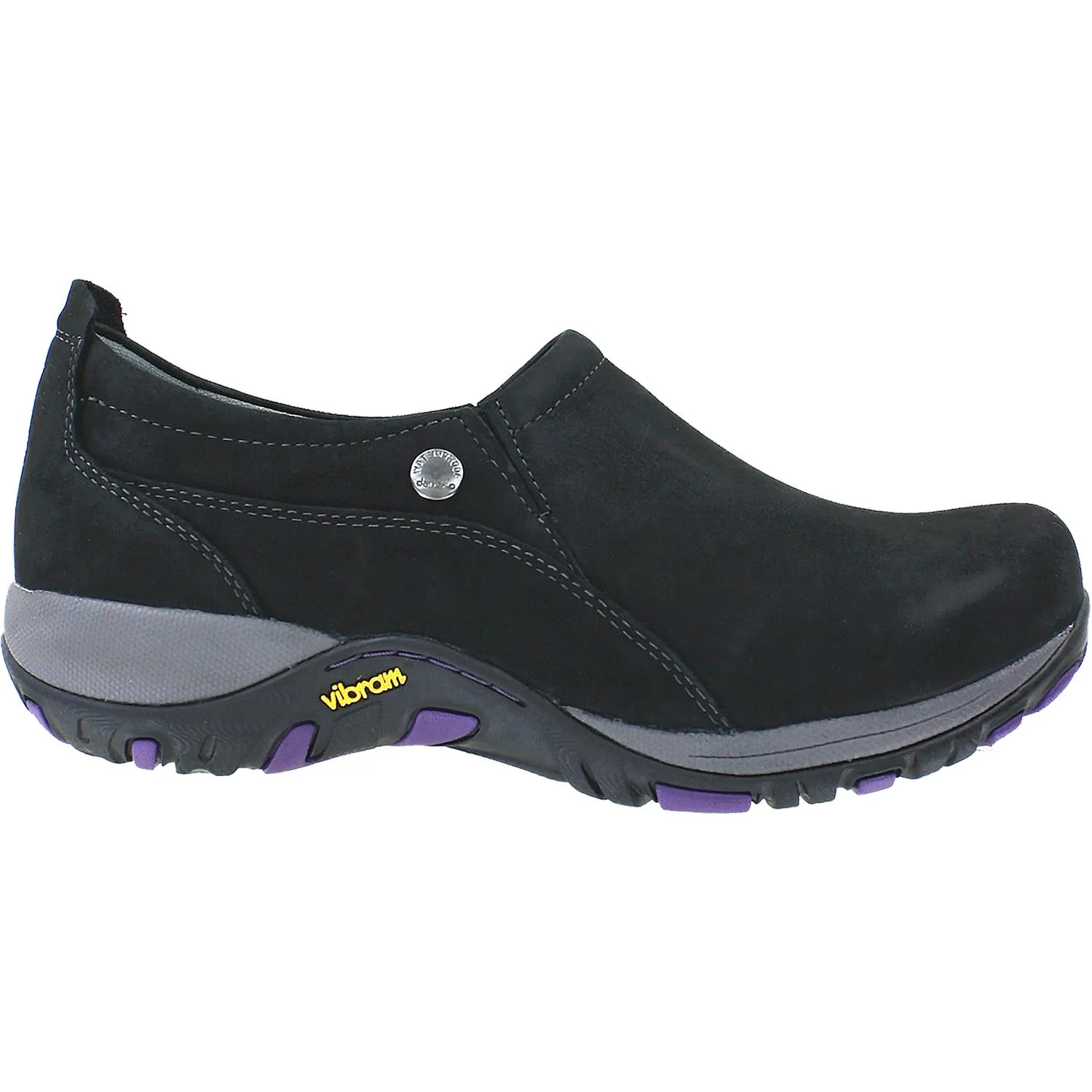 Dansko Patti Women's Waterproof Clogs Black Milled Nubuck