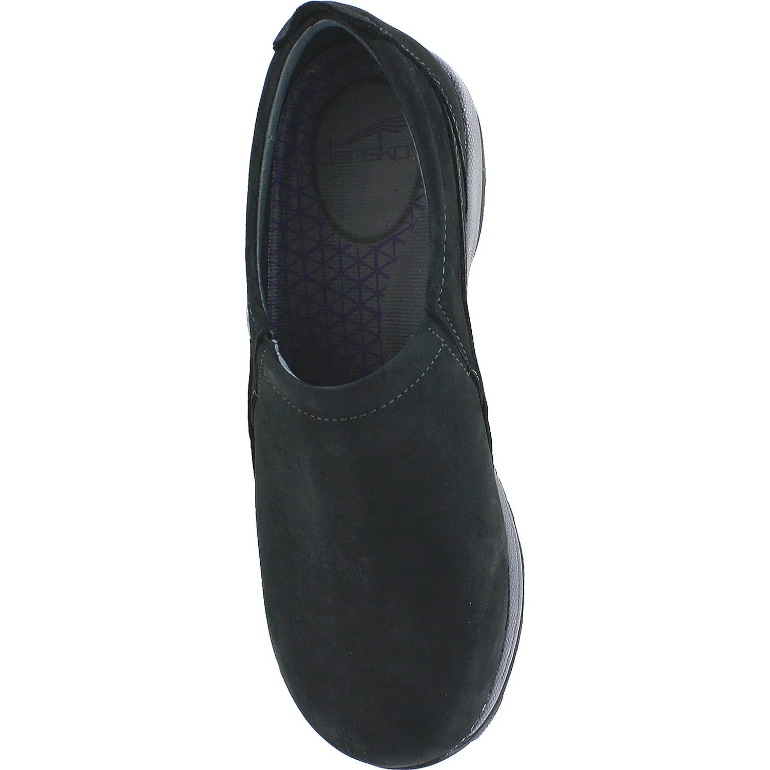 Dansko Patti Women's Waterproof Clogs Black Milled Nubuck - Image 2