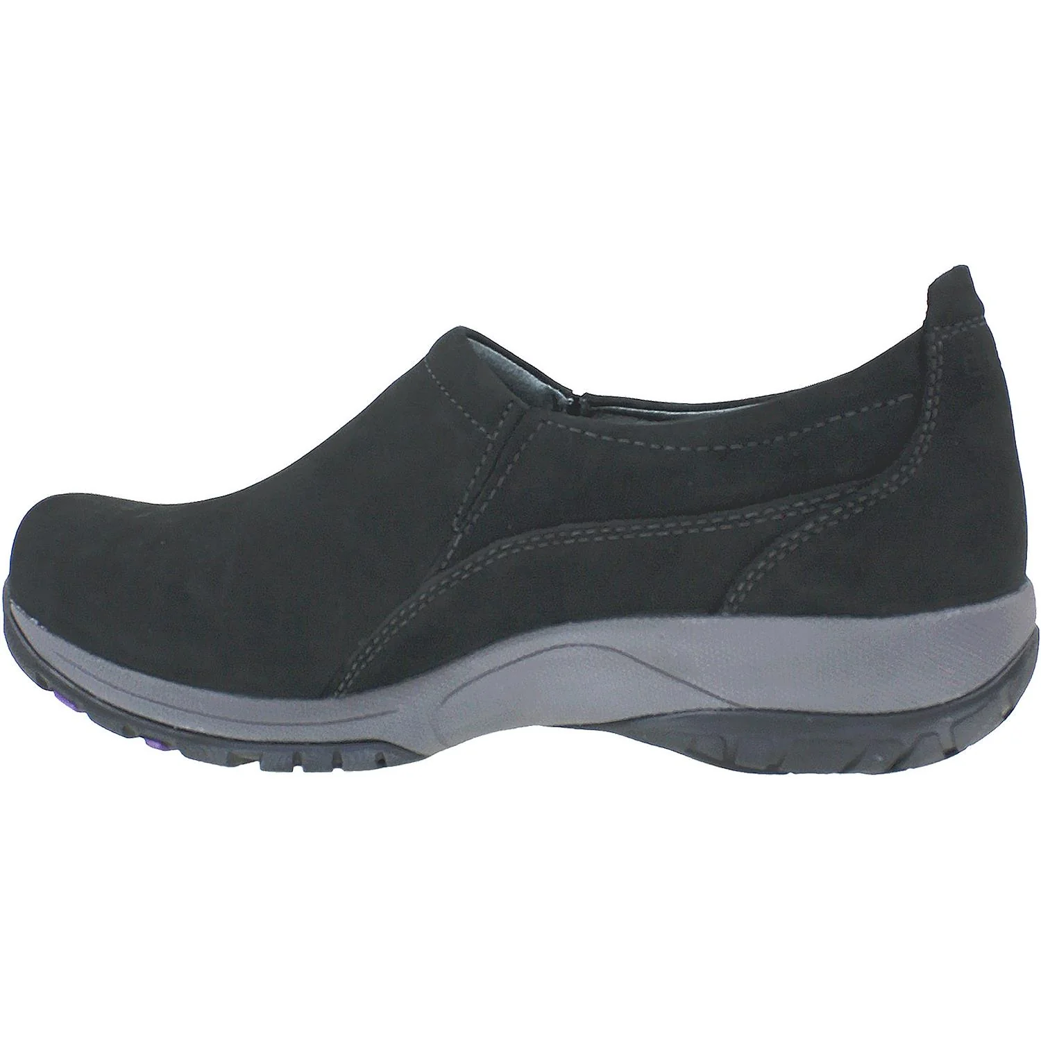 Dansko Patti Women's Waterproof Clogs Black Milled Nubuck - Image 3