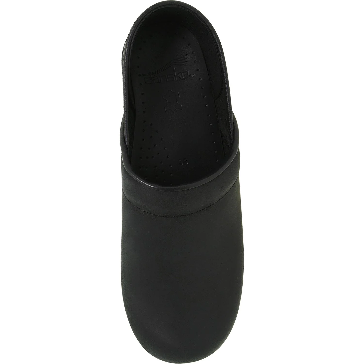 Dansko Professional Clog Women's Clogs Black Oiled Leather - Image 2