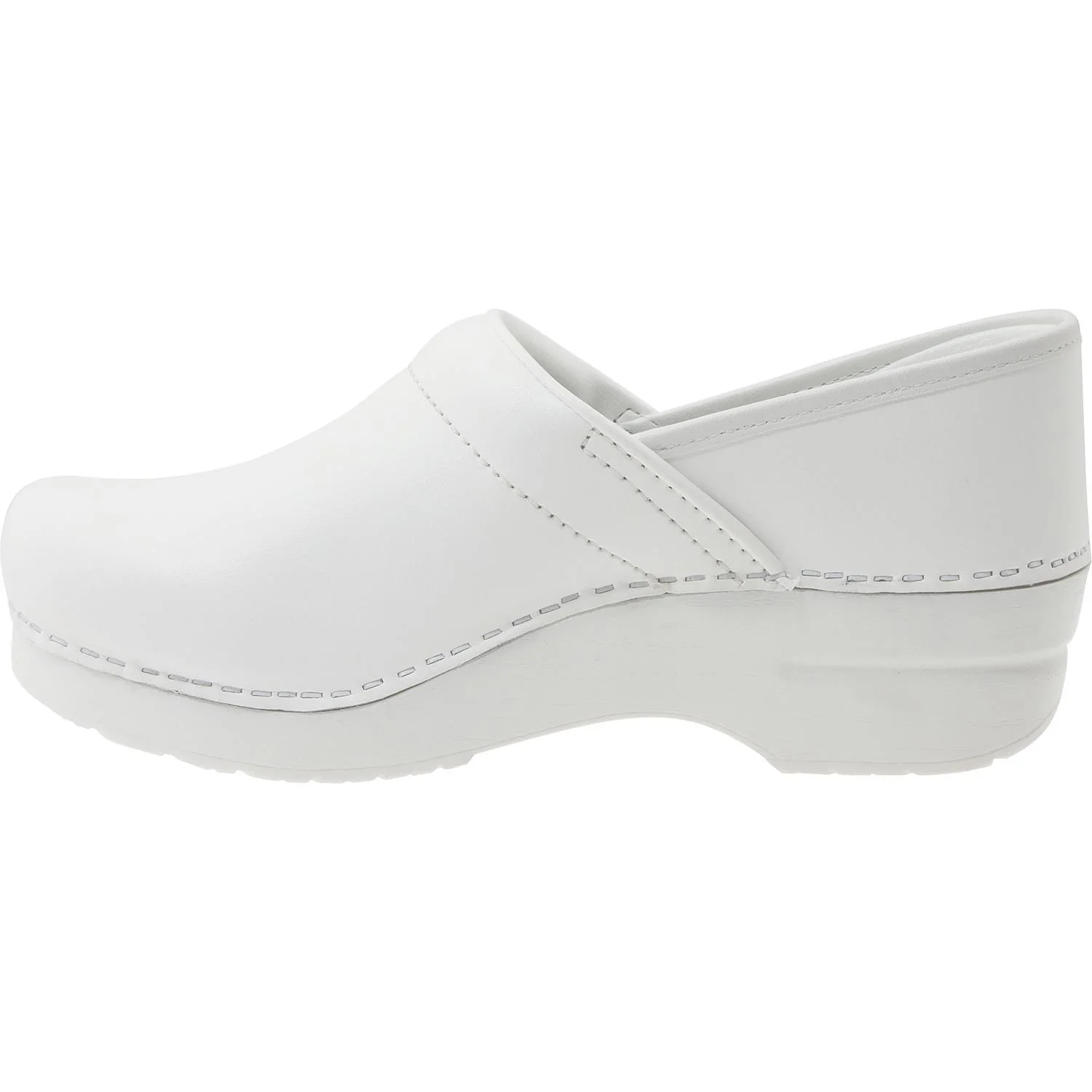 Dansko Professional Clog Women's White Box Leather - Image 3