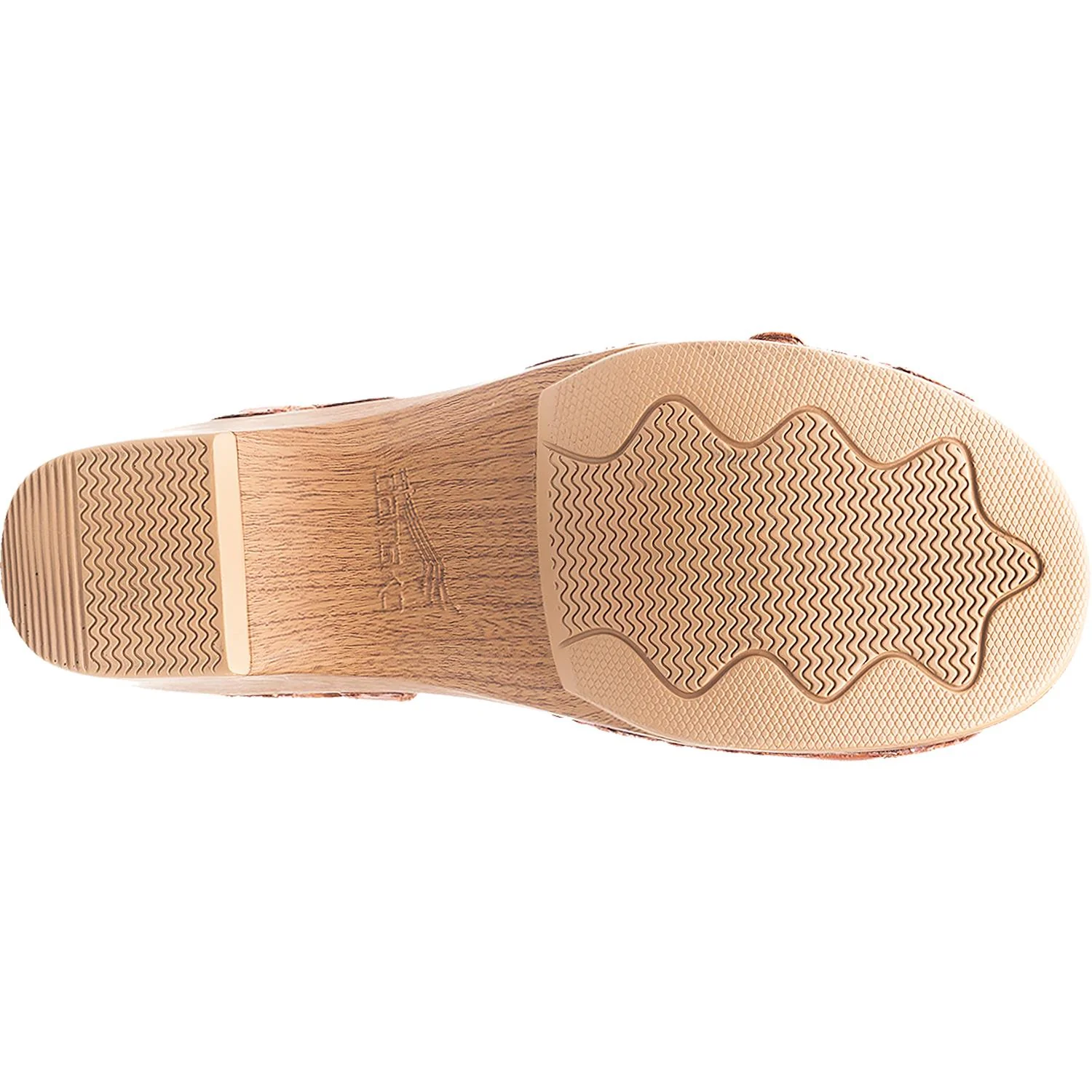 Dansko Season Women's Platform Sandals Camel Full Grain Leather - Image 4