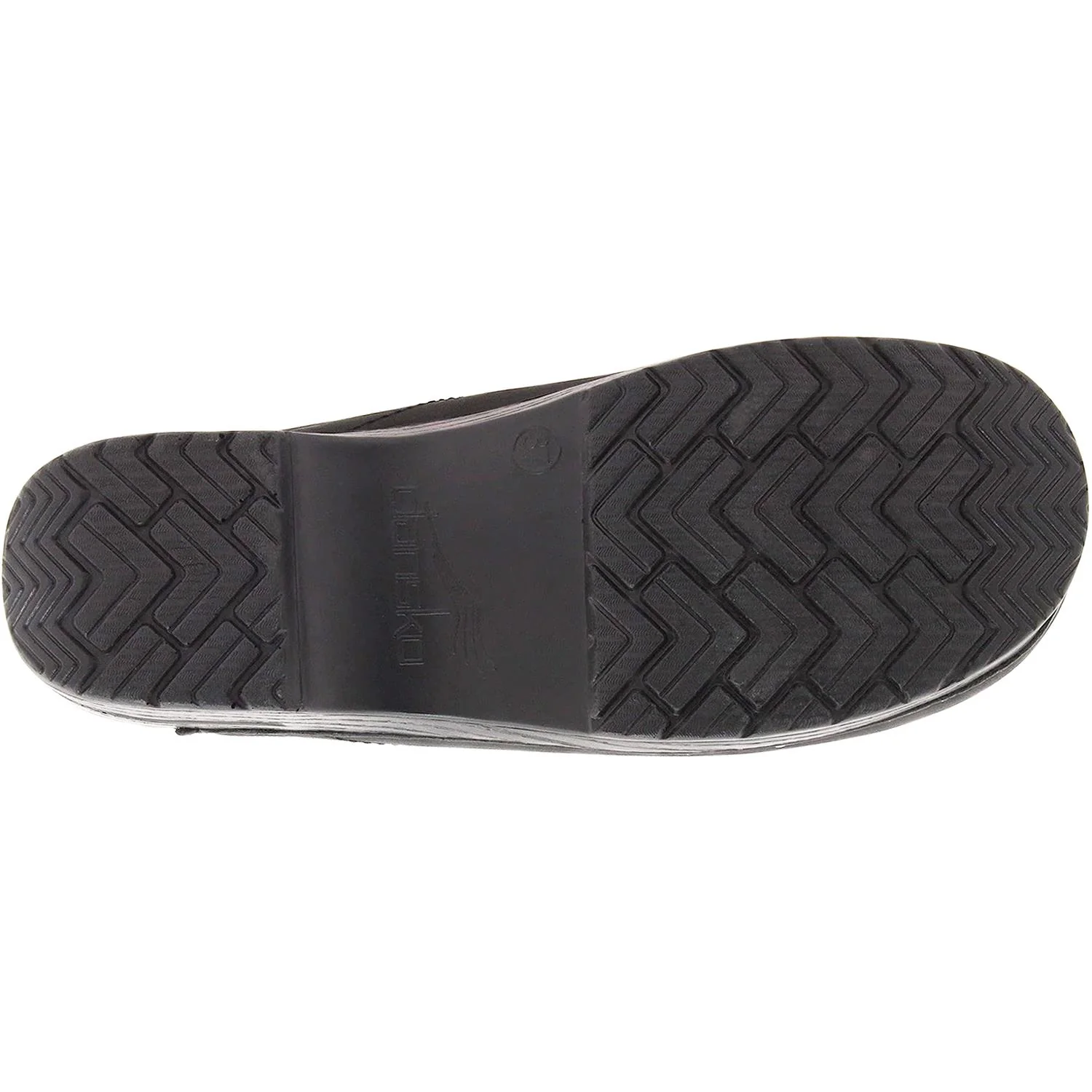 Dansko Sonja Women's Open Back Clogs Black Oiled Nubuck - Image 4