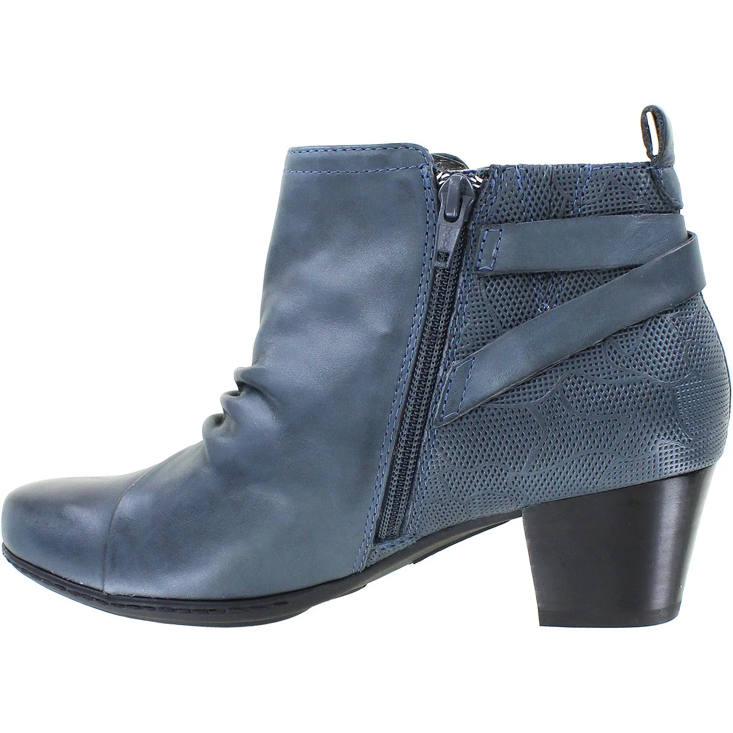 Women's Earth Halifax Admiral Blue Leather - Image 3