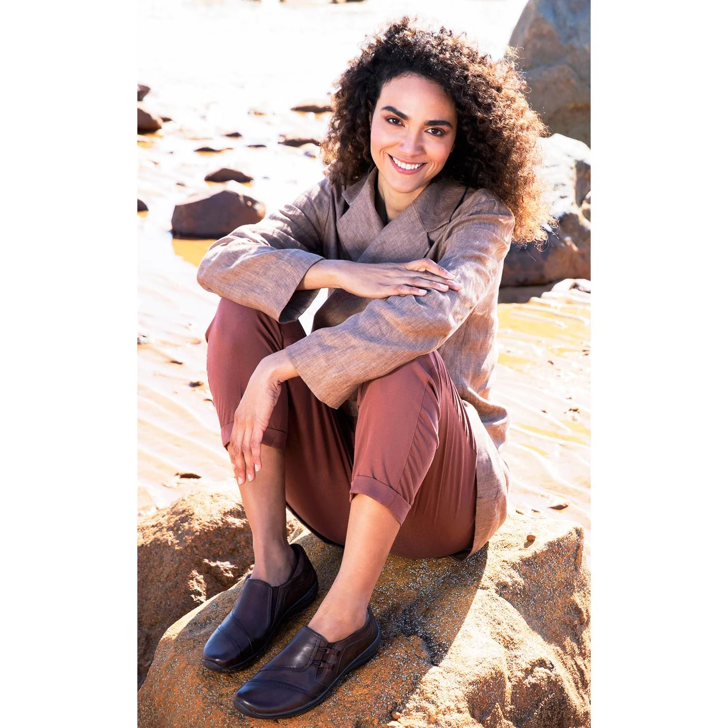 Women's Earth Hawk Black Leather - Image 5