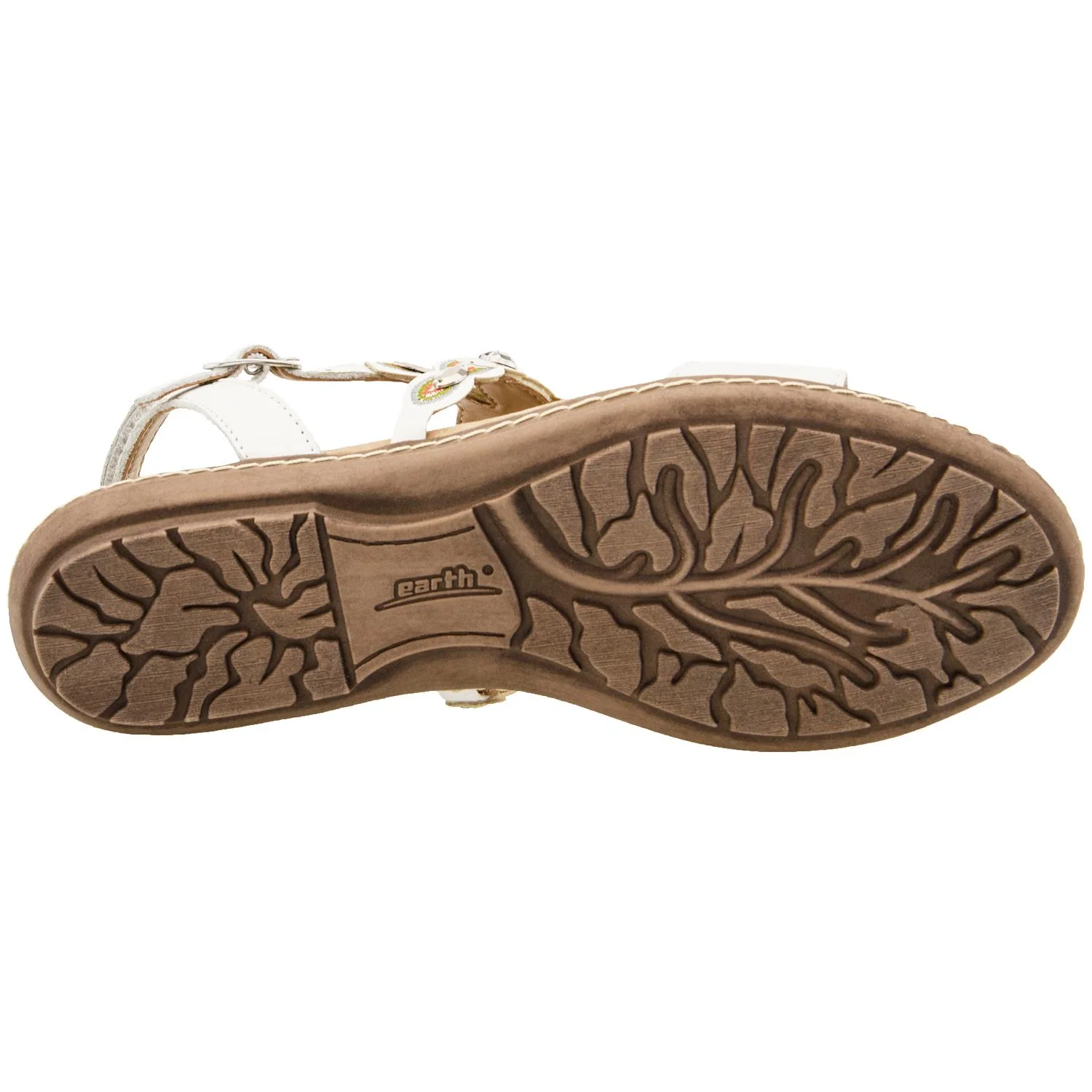 Women's Earth Sunbeam White Leather - Image 4