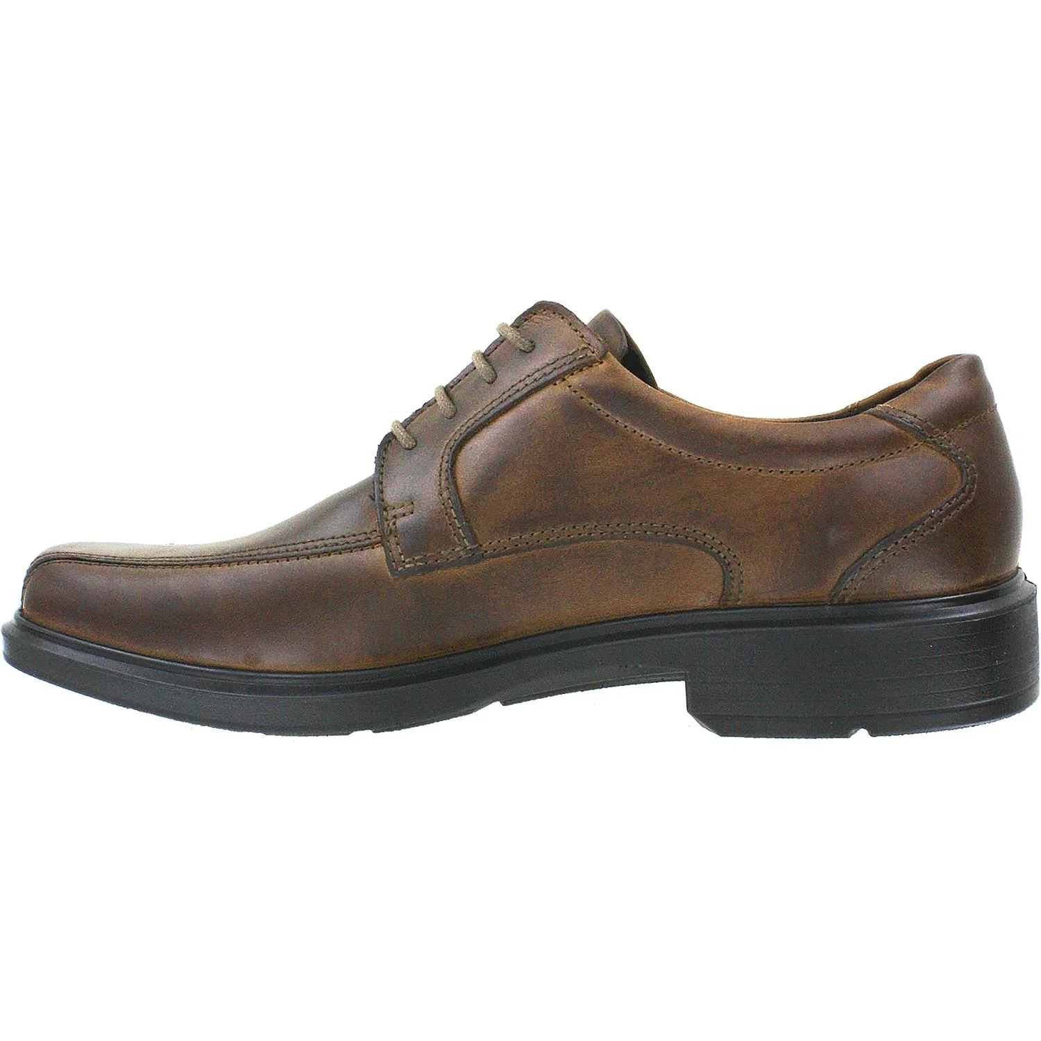 Ecco Helsinki Bicycle Toe Men's Lace Up Shoes Dress Shoes Cocoa Brown Leather - Image 3