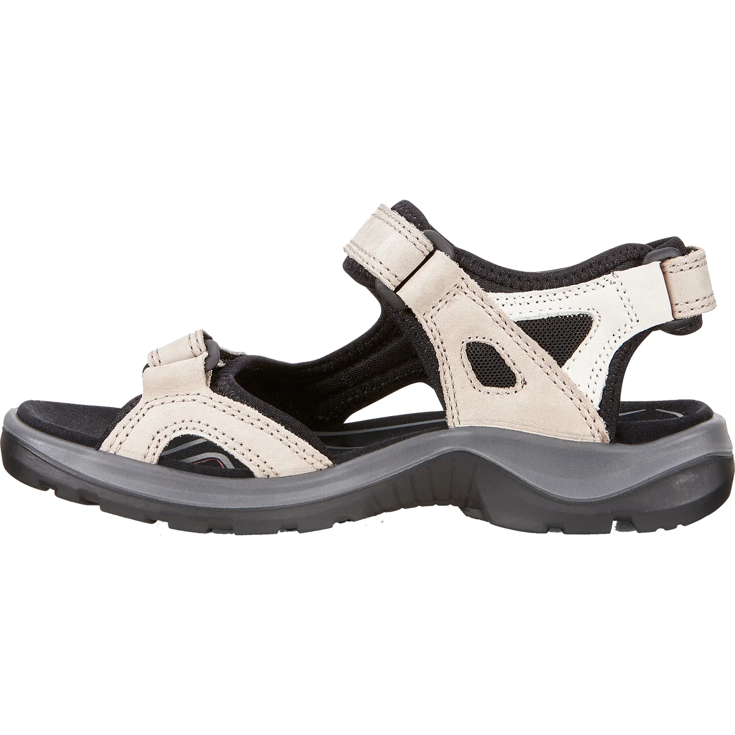 Ecco Offroad Yucatan Women's Outdoor Sandals  Atmosphere/Ice/White/Black Nubuck - Image 3