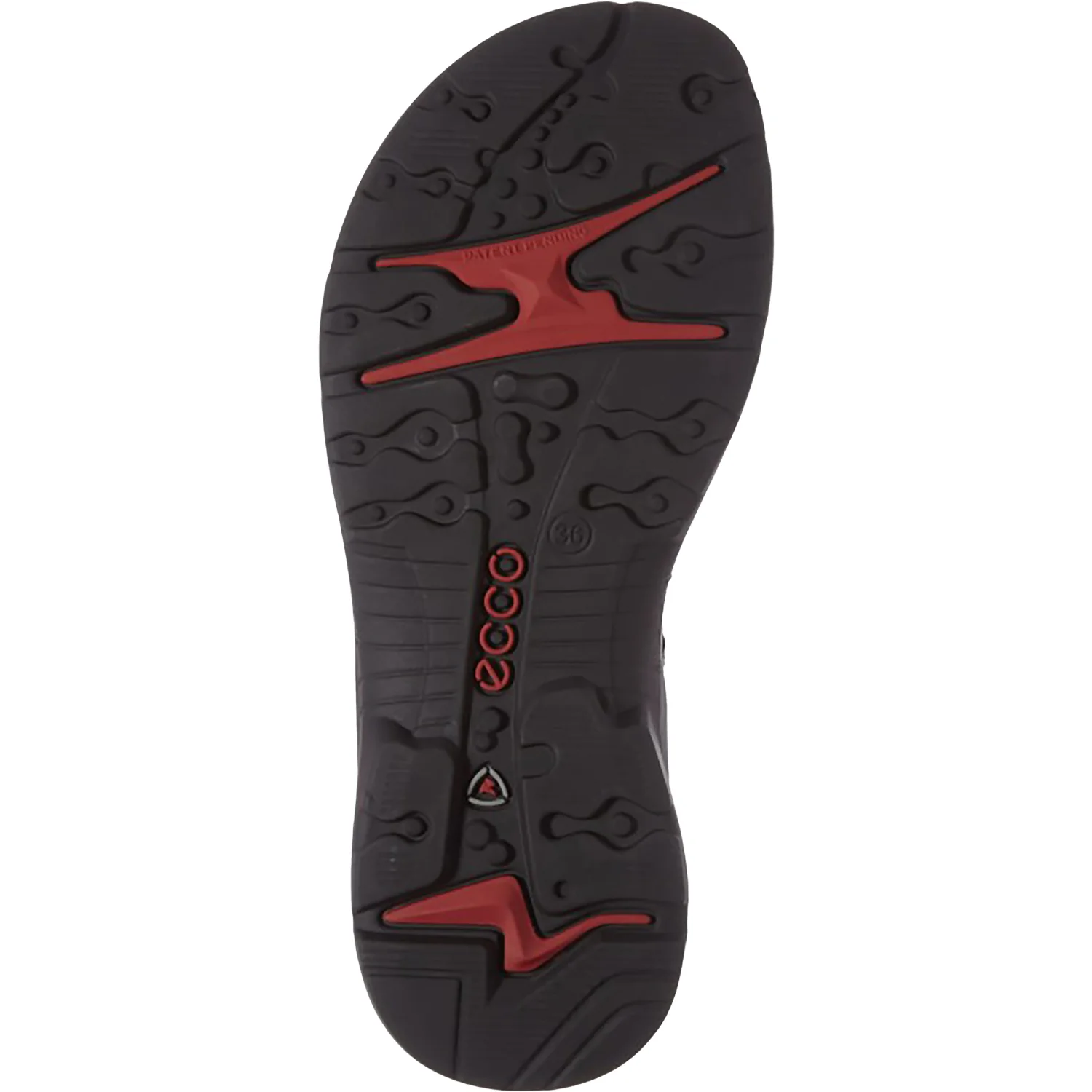 Ecco Offroad Yucatan Women's Sandals Black/Mole Nubuck - Image 4