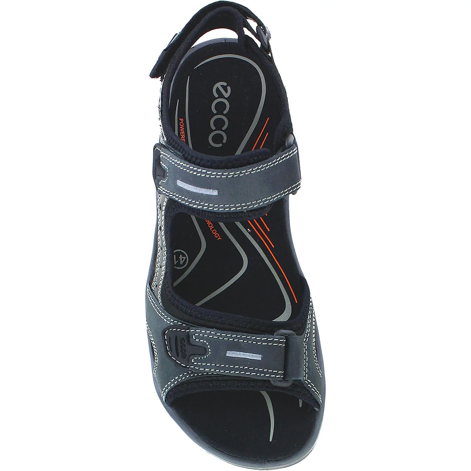 Ecco Offroad Yucatan Men's Outdoor Sandals Marine Nubuck - Image 2