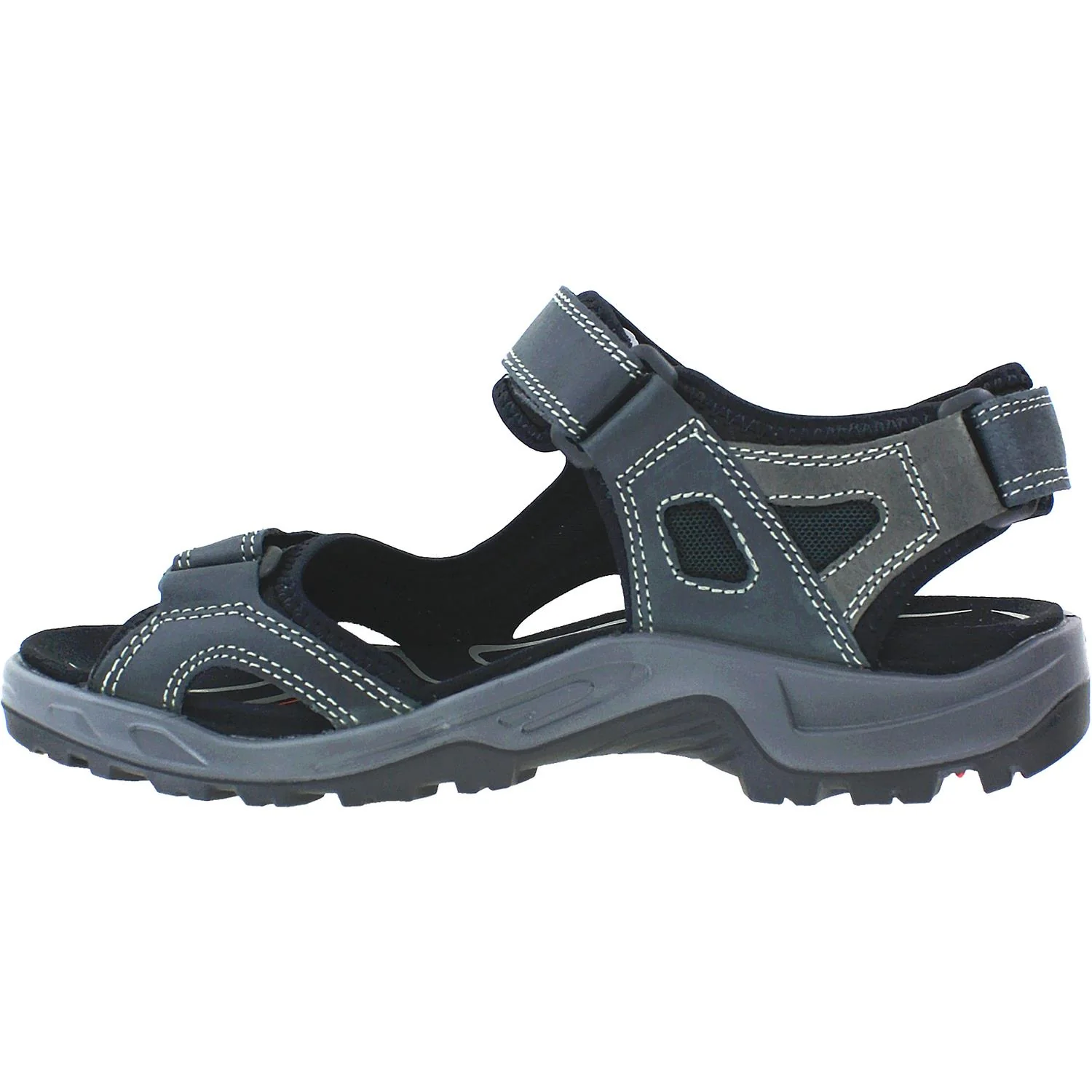 Ecco Offroad Yucatan Men's Outdoor Sandals Marine Nubuck - Image 3