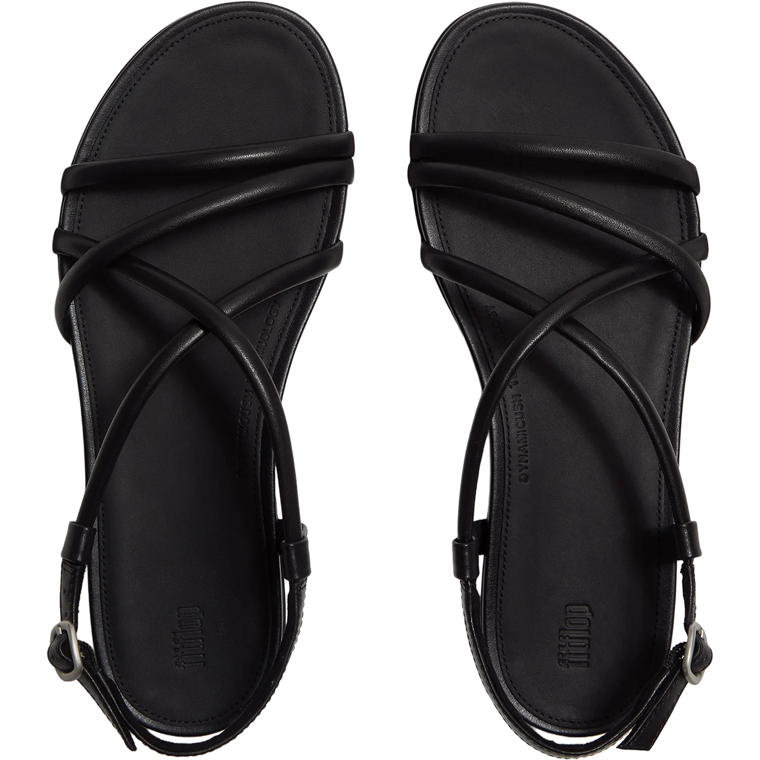 Fit Flop Gracie Women's Sandals Black Leather - Image 2