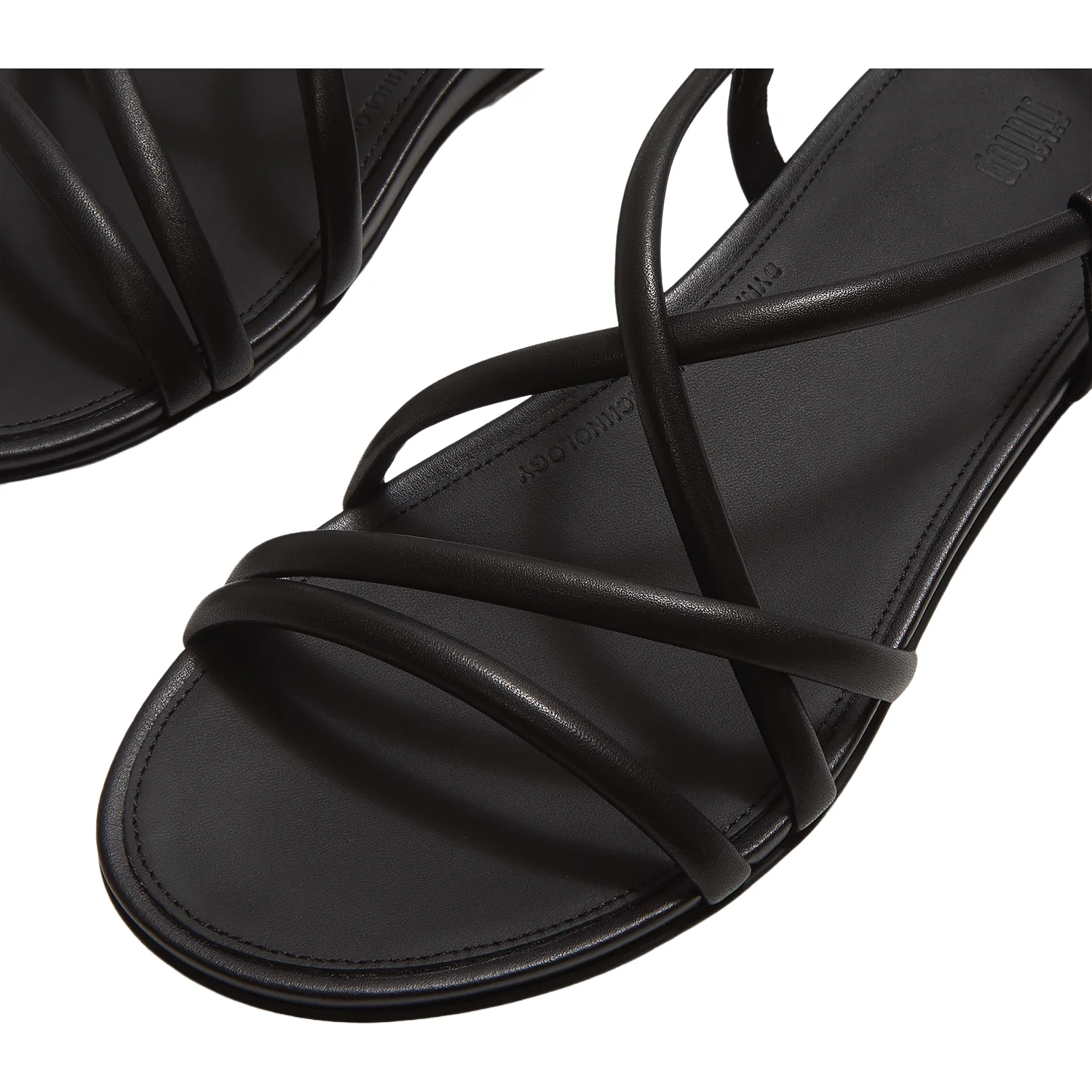 Fit Flop Gracie Women's Sandals Black Leather - Image 5