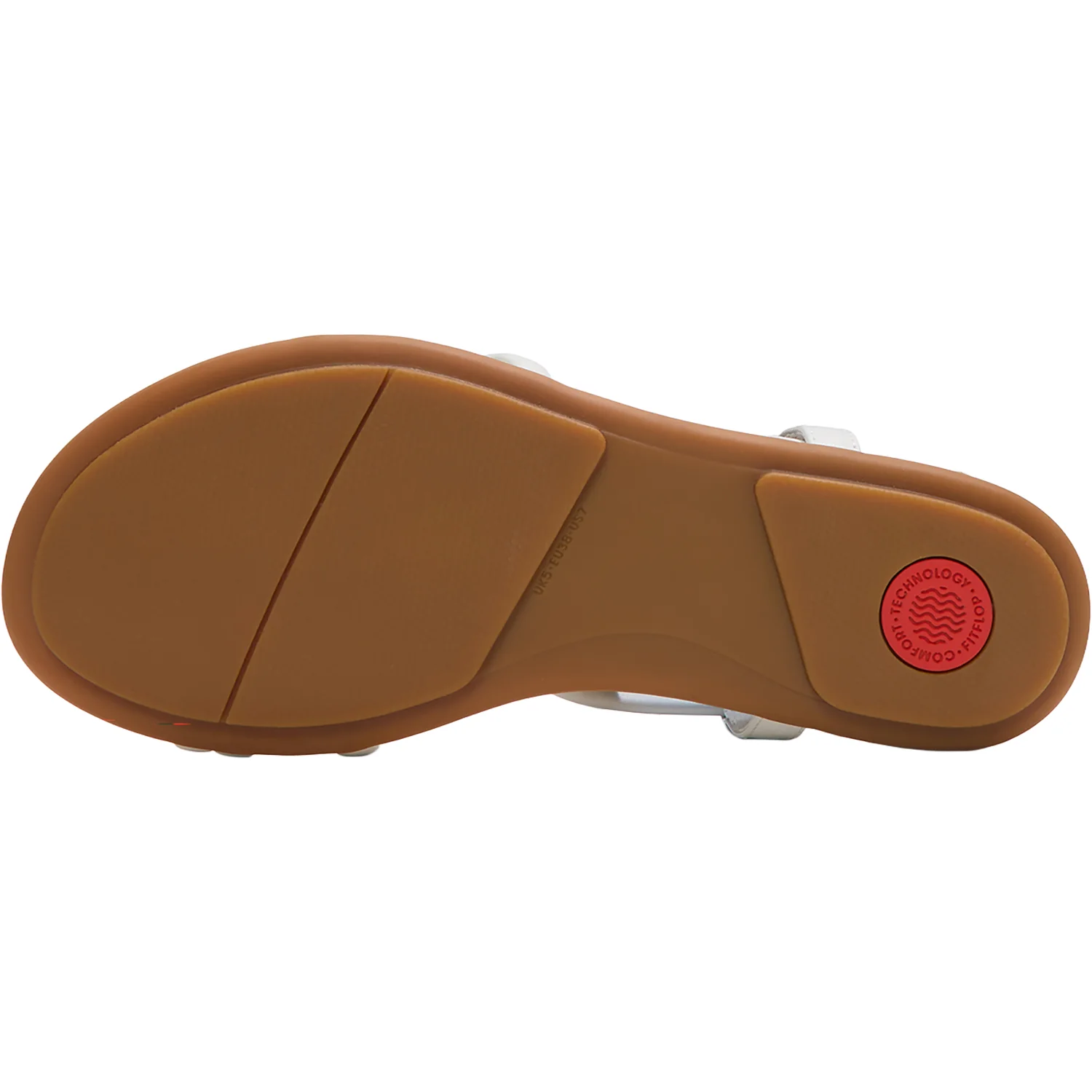 Fit Flop Gracie Women's Sandals White Leather - Image 3