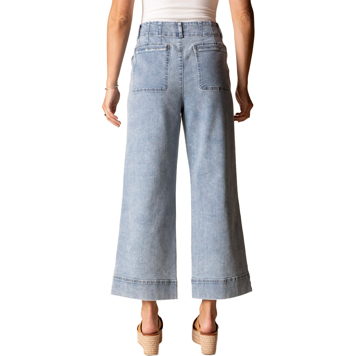 Habitat Stretch Denim Refreshed Crop Jean Women's Jeans Light Denim - Image 3