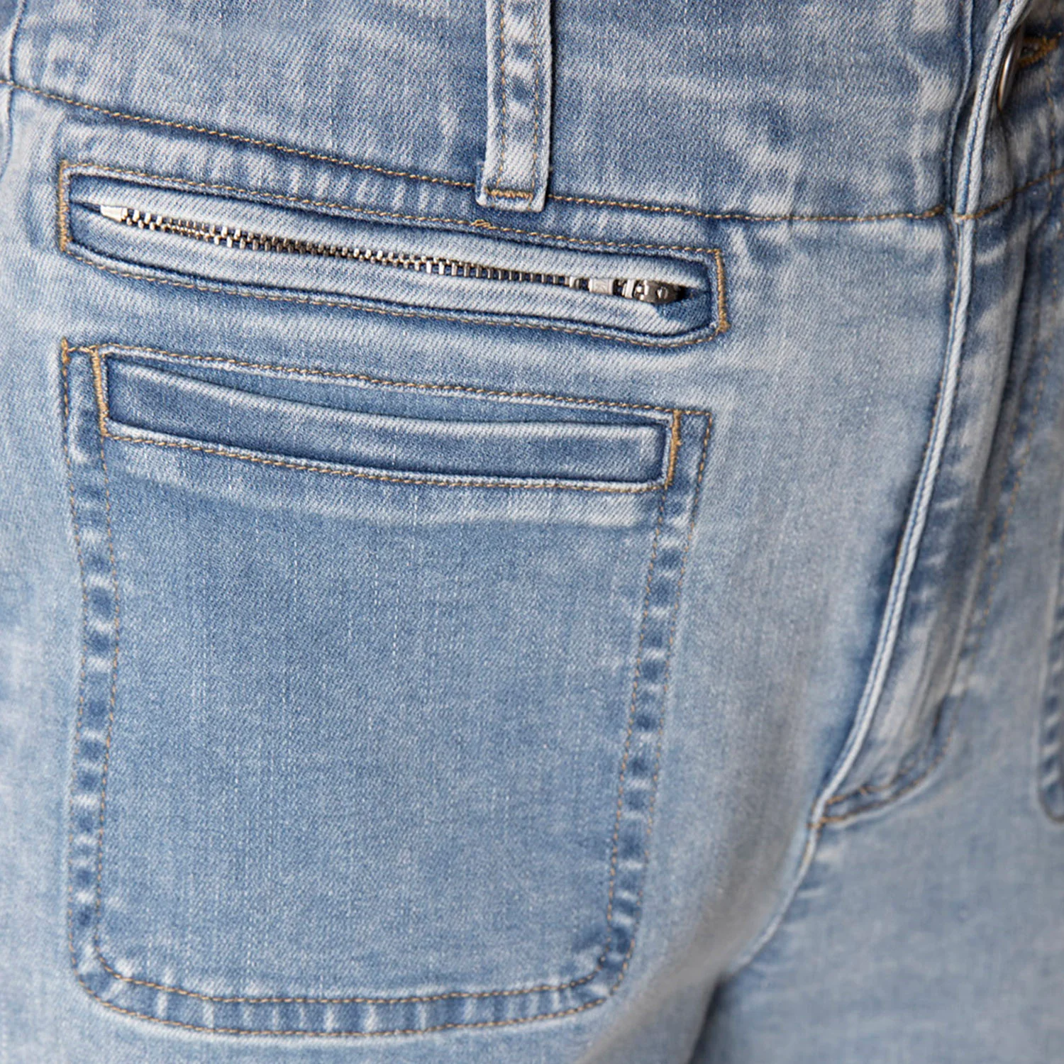Habitat Stretch Denim Refreshed Crop Jean Women's Jeans Light Denim - Image 5