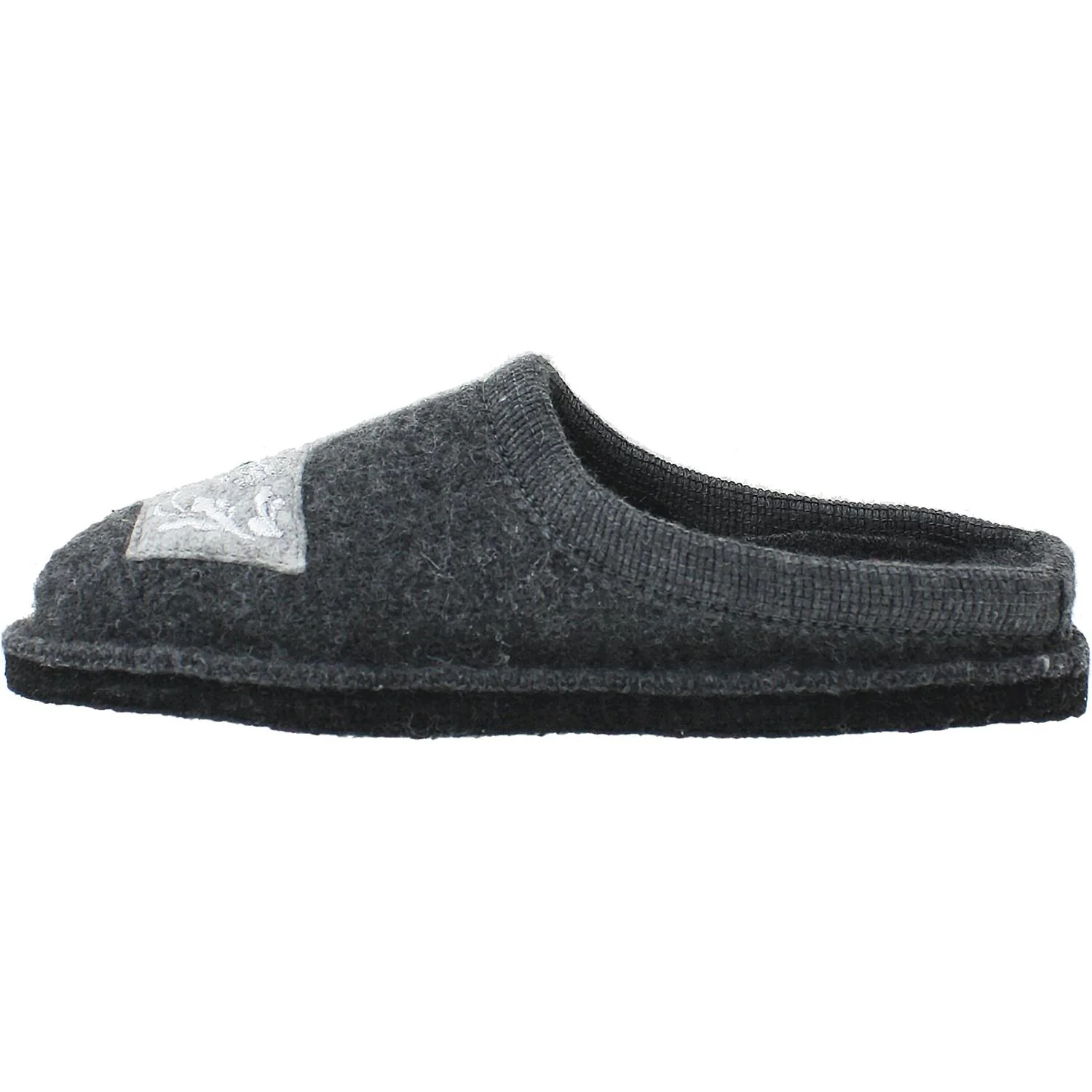 Haflinger Lizzy Cat Women's Slippers Grey Wool - Image 3