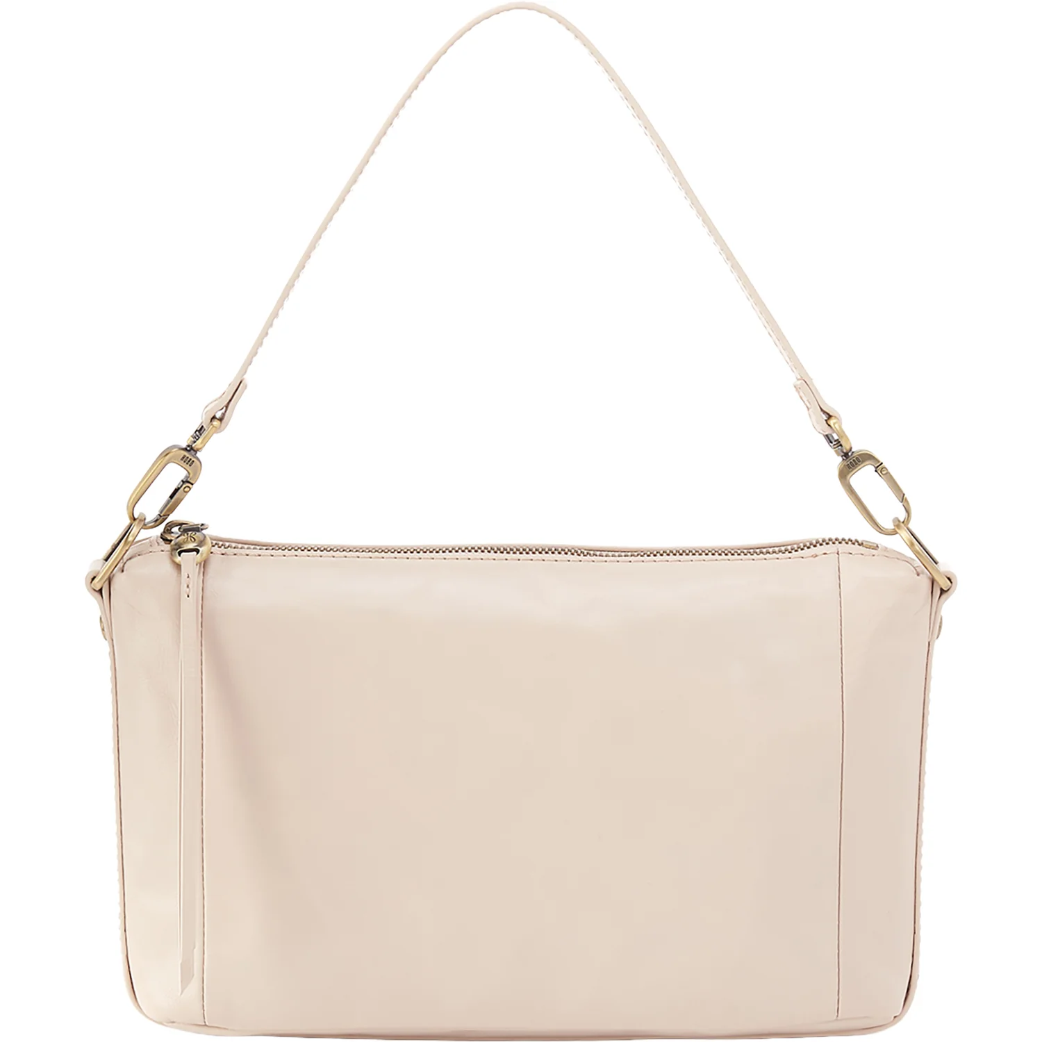 Hobo Darcy Carry-All Handbag Pale Flax Polished Leather - Image 4
