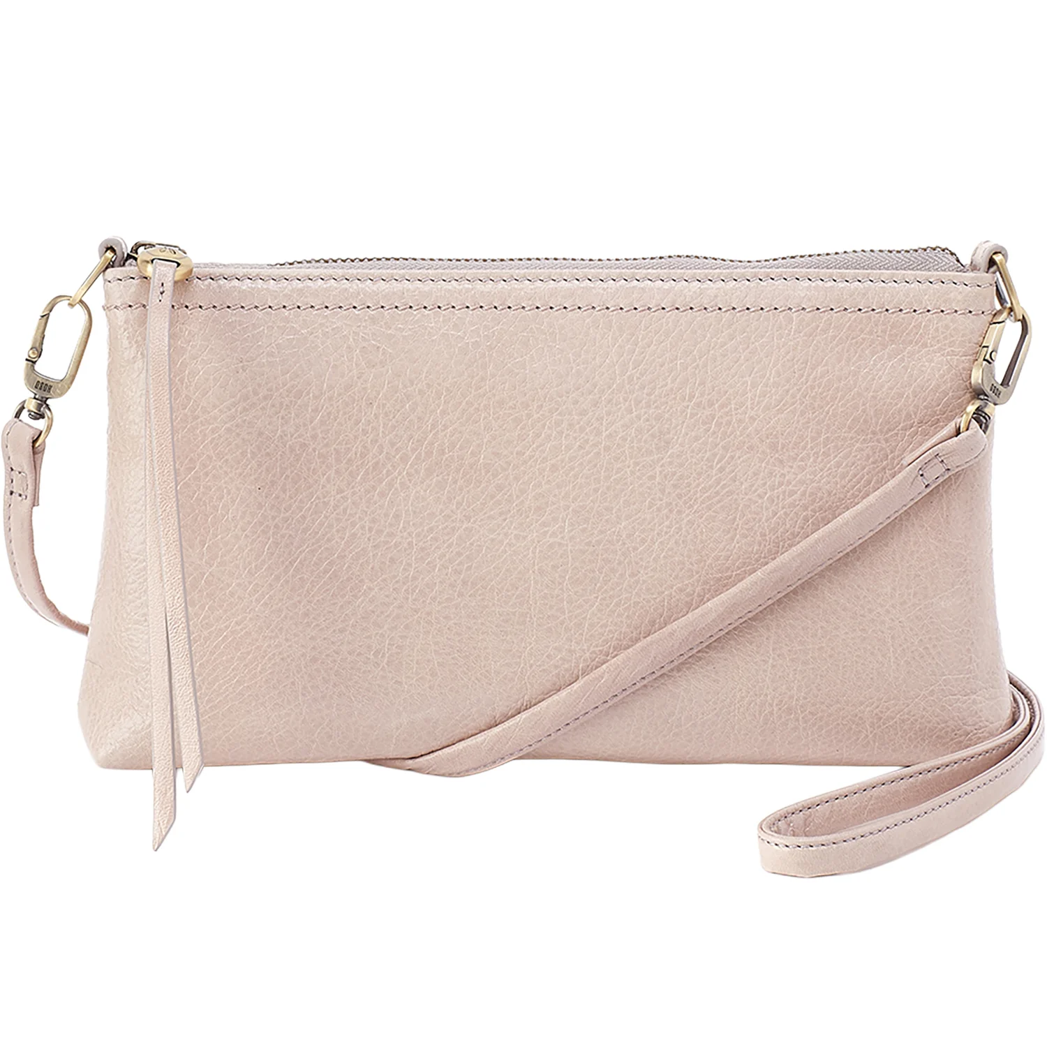 Hobo Darcy Crossbody Handbag Stone Gloss