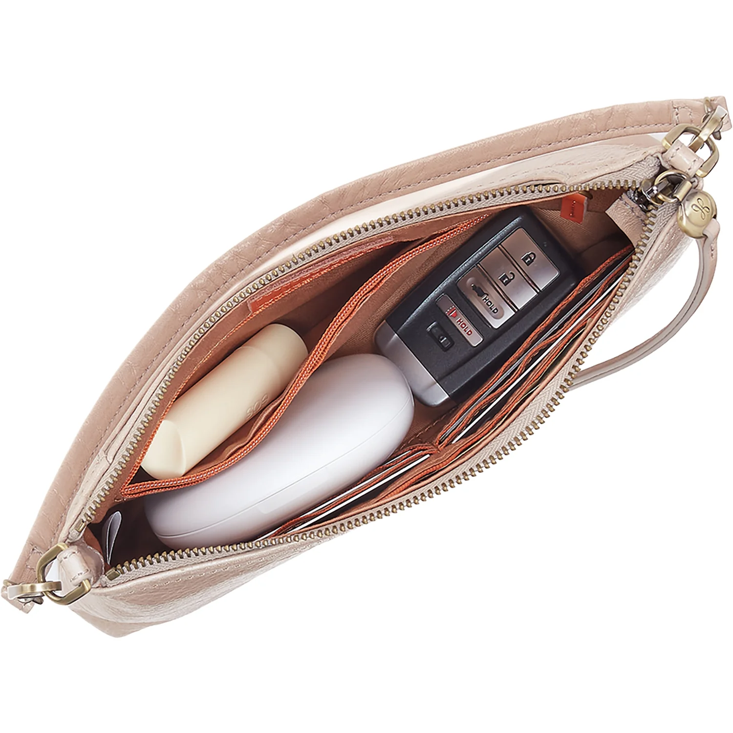 Hobo Darcy Crossbody Handbag Stone Gloss - Image 2