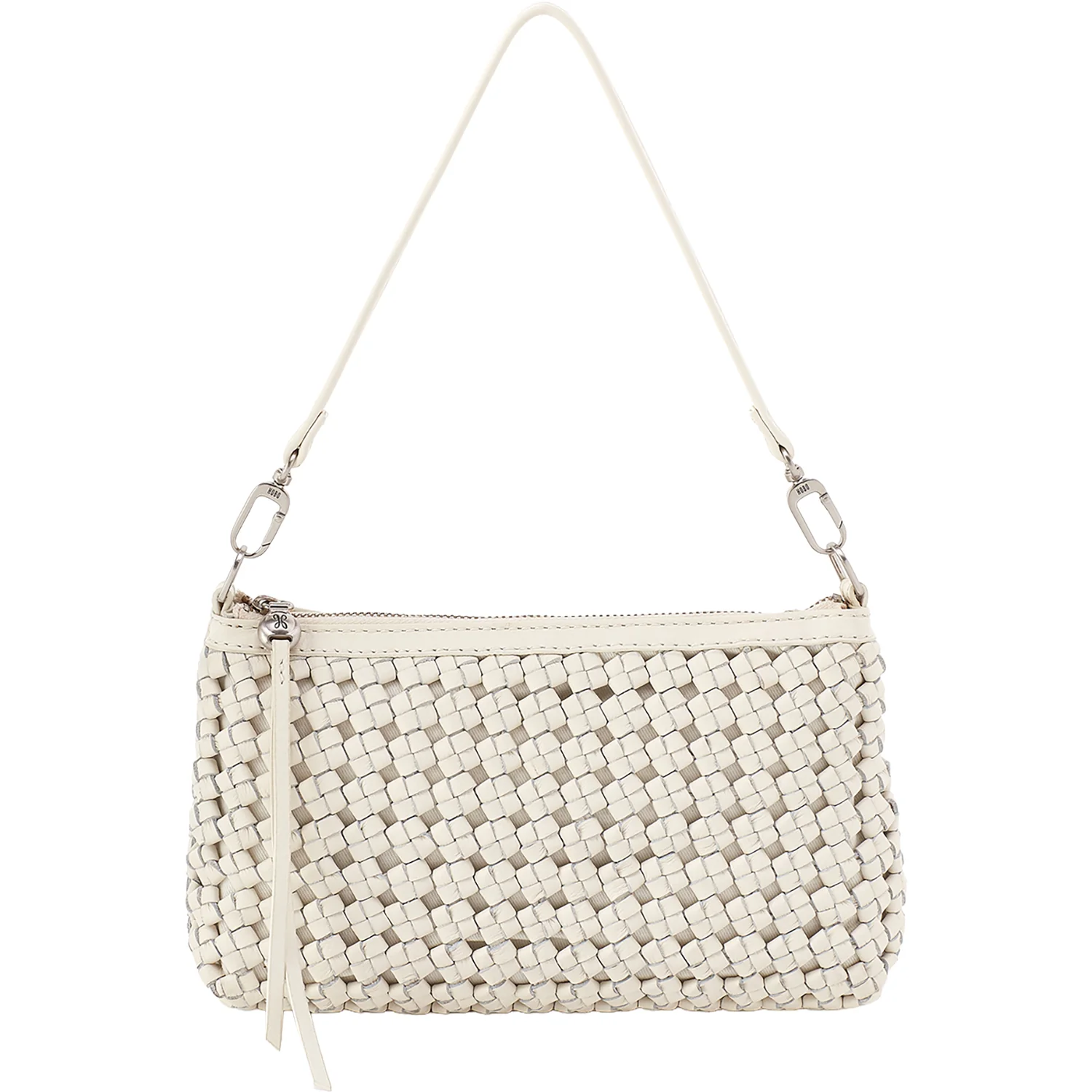 Hobo Darcy Crossbody Handbag Whitecap Woven Leather - Image 3