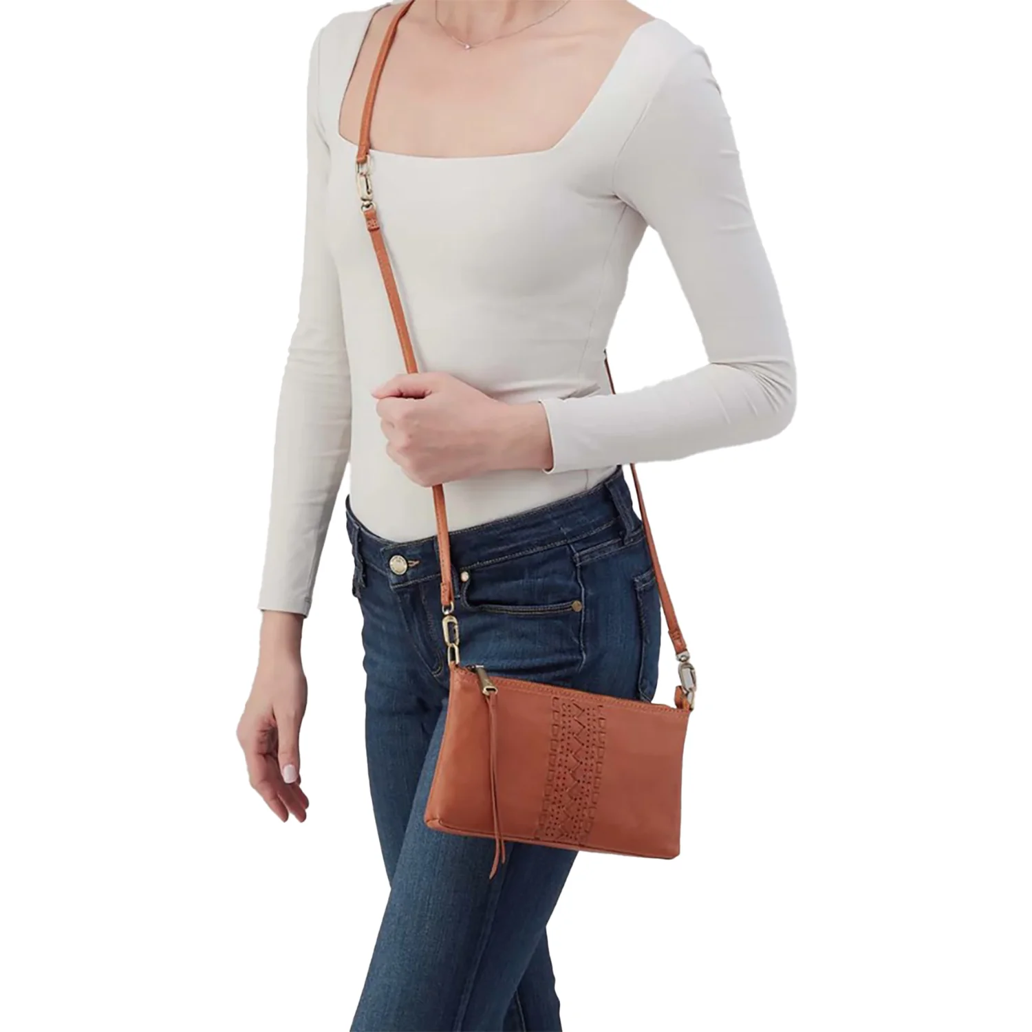 Hobo Darcy Crossbody Handbag Harvest Wheat - Image 4