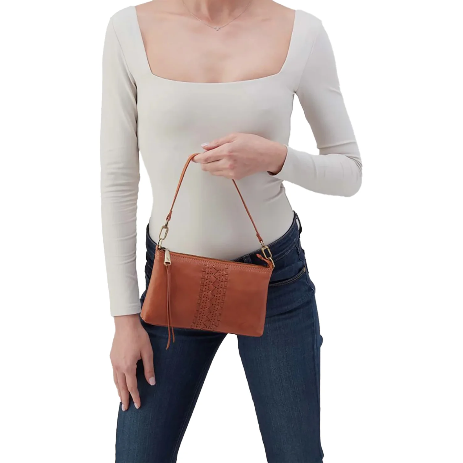 Hobo Darcy Crossbody Handbag Harvest Wheat - Image 5